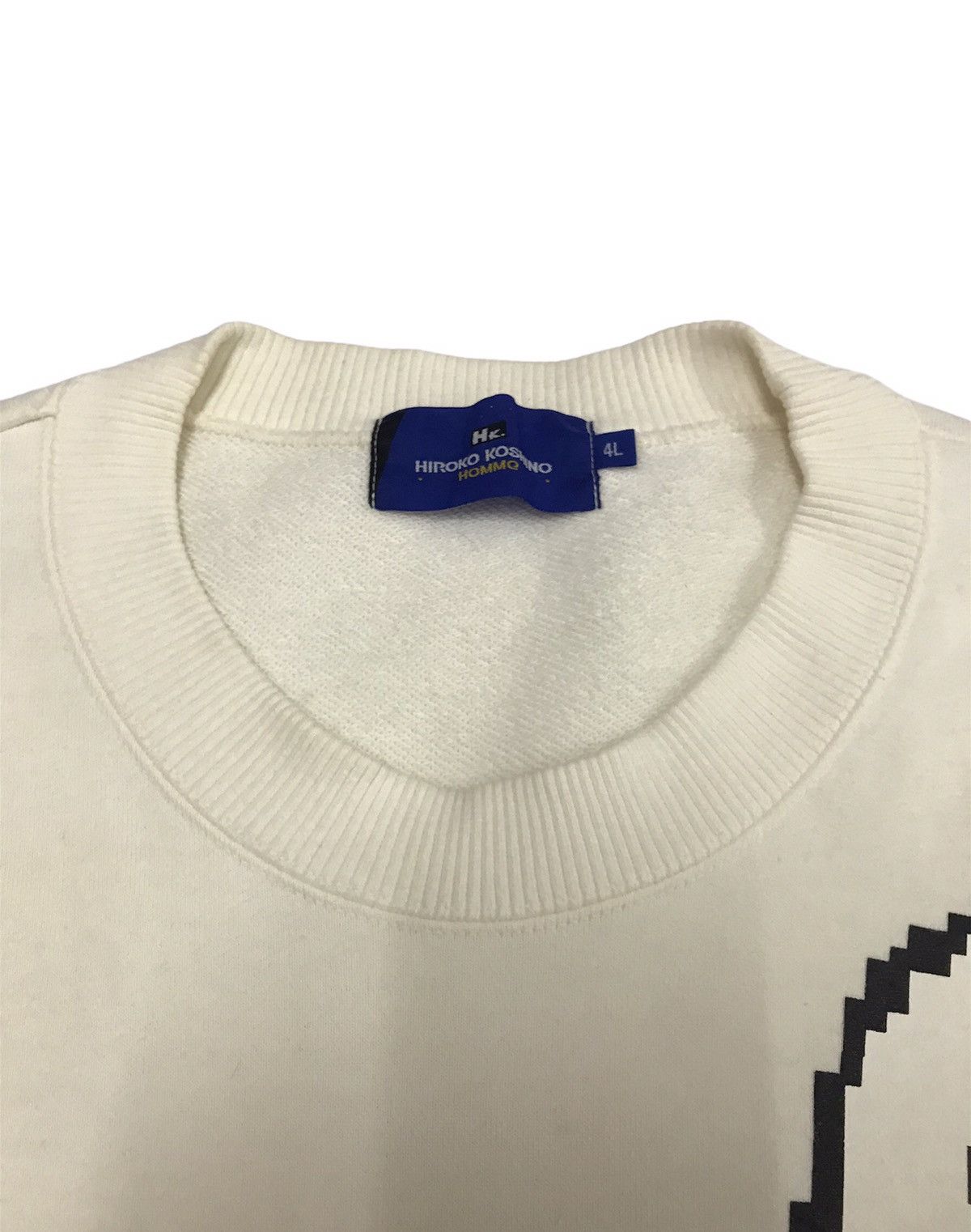 Hiroko Koshino Homme × Japanese Brand × Vintage Hiroko Koshino Cartoon Sweatshirt 4L Size US XXL / EU 58 / 5 - 6 Thumbnail
