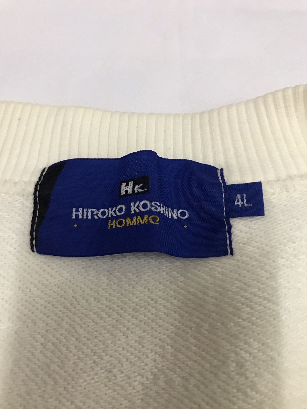 Hiroko Koshino Homme × Japanese Brand × Vintage Hiroko Koshino Cartoon Sweatshirt 4L Size US XXL / EU 58 / 5 - 7 Thumbnail