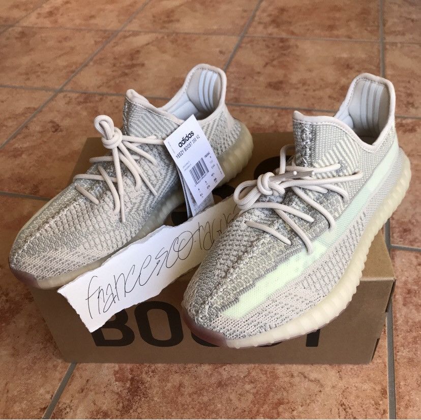 adidas gazelle silver green womens Adidas Yeezy Boost 350 V2 Citrin – Retro Grails main image 1