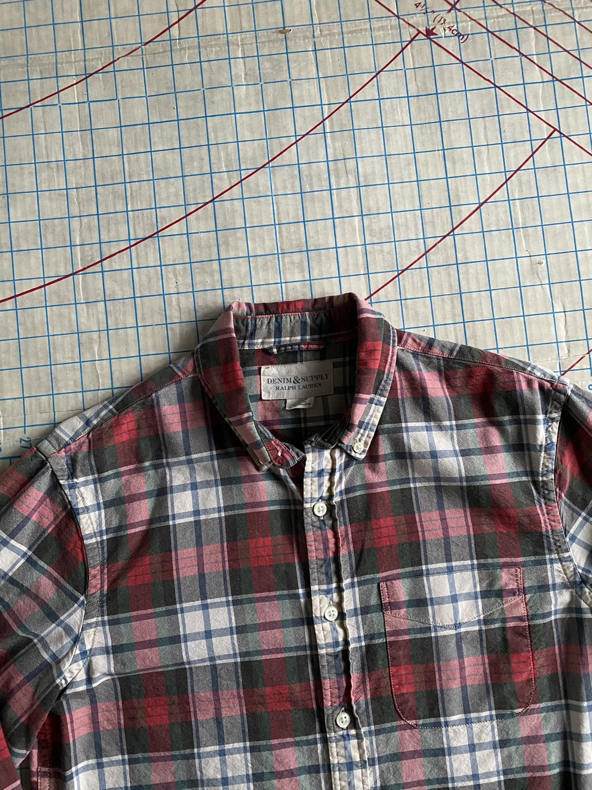 Denim & Supply Ralph Lauren × Polo Ralph Lauren Denim & Supply Ralph Lauren Plaid Button Up Shirt Size Small Size US S / EU 44-46 / 1 - 5 Thumbnail