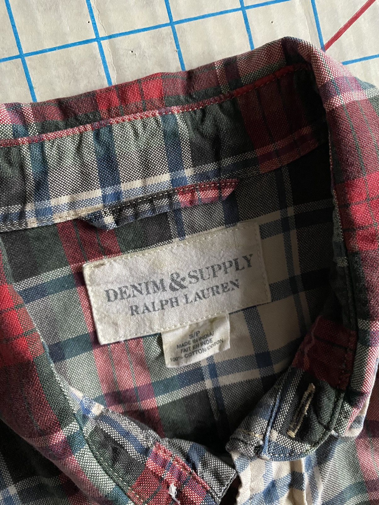Denim & Supply Ralph Lauren × Polo Ralph Lauren Denim & Supply Ralph Lauren Plaid Button Up Shirt Size Small Size US S / EU 44-46 / 1 - 6 Thumbnail