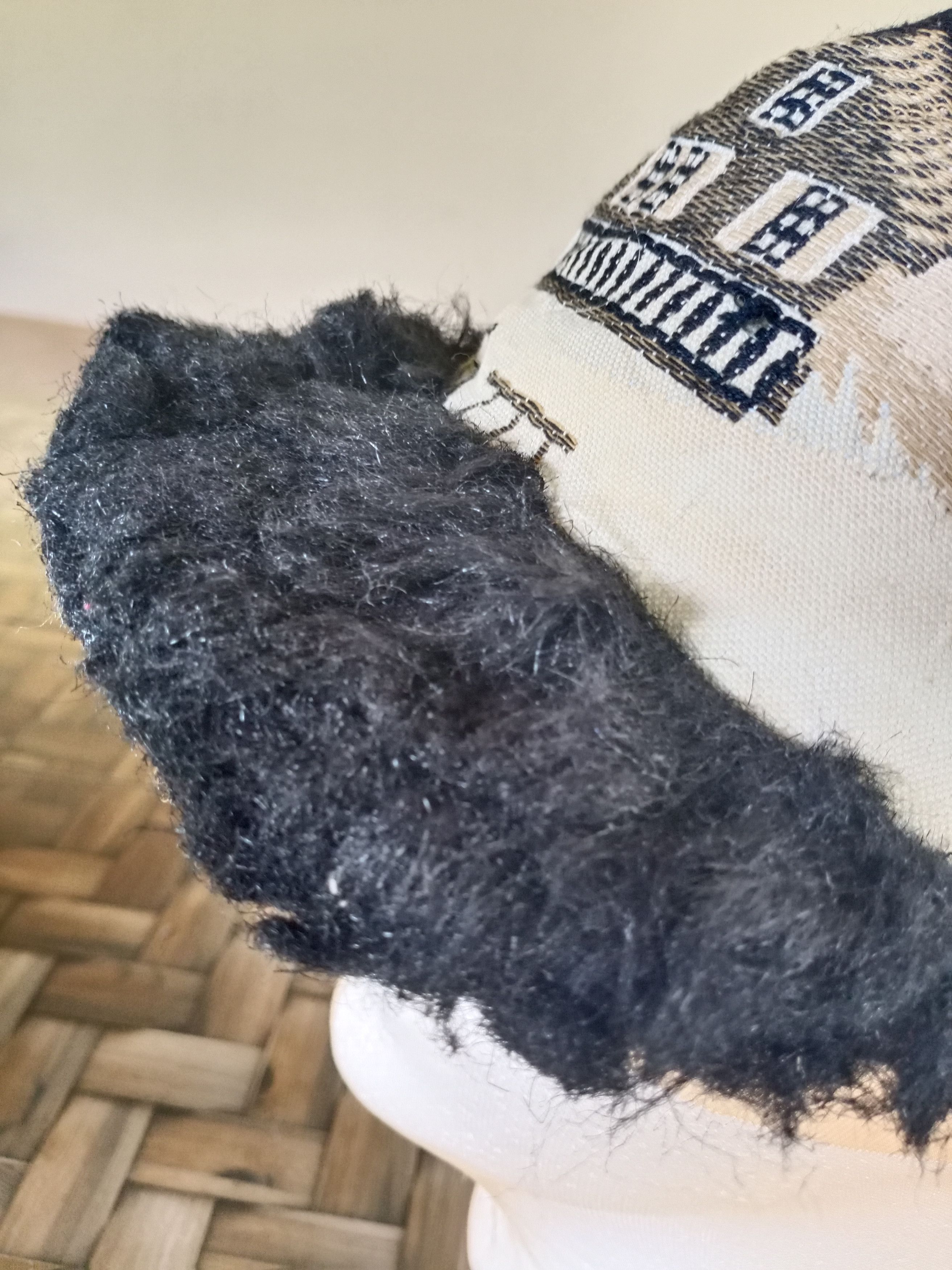 CA4LA × Japanese Brand × Vintage Rare! Fashionhype Japanese CA4LA Embroidered mohair Cap Hat Size ONE SIZE - 6 Thumbnail