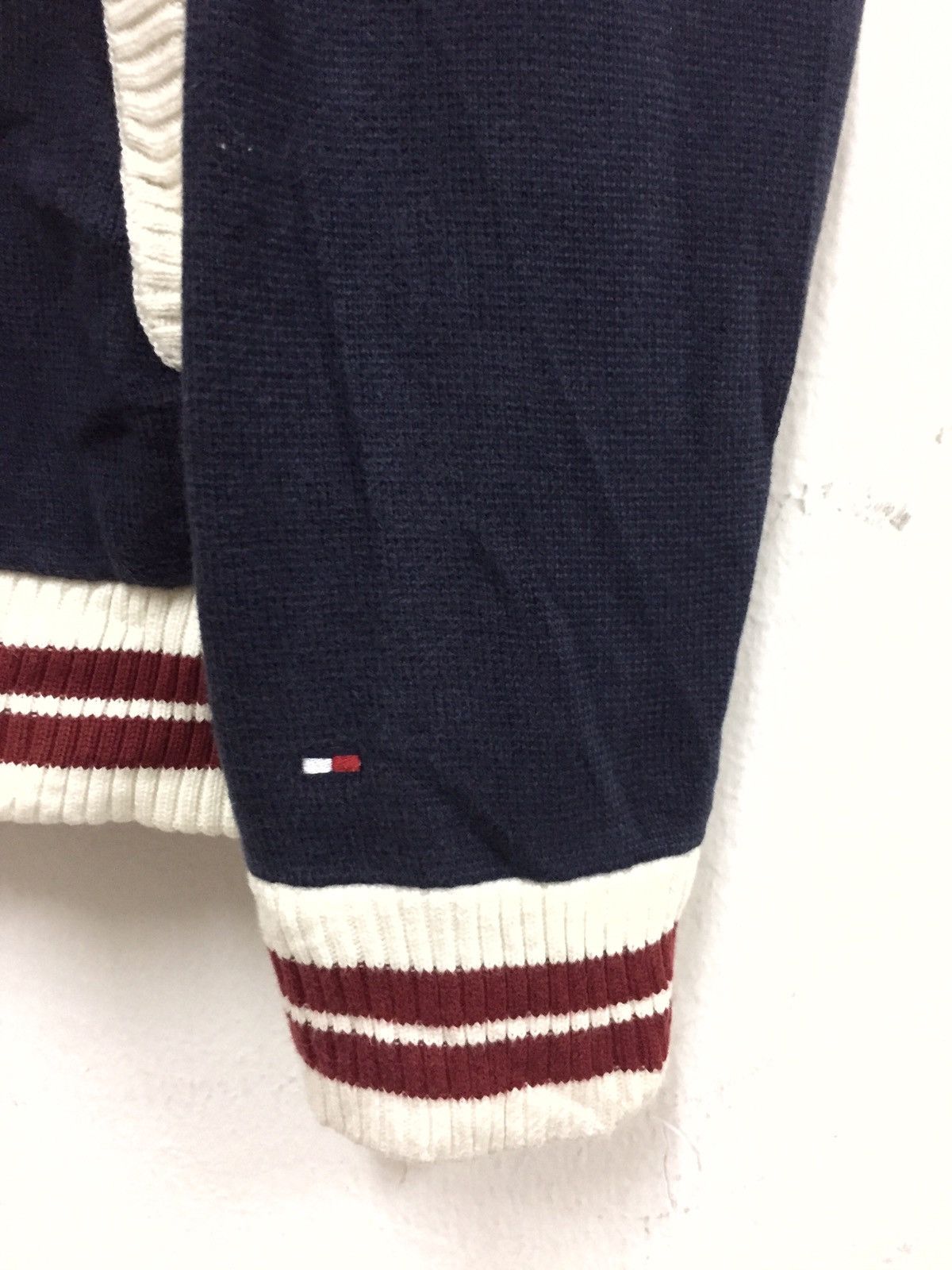 Tommy Hilfiger Tommy Hilfiger Varsity Knitted Jacket Size US M / EU 48-50 / 2 - 4 Thumbnail