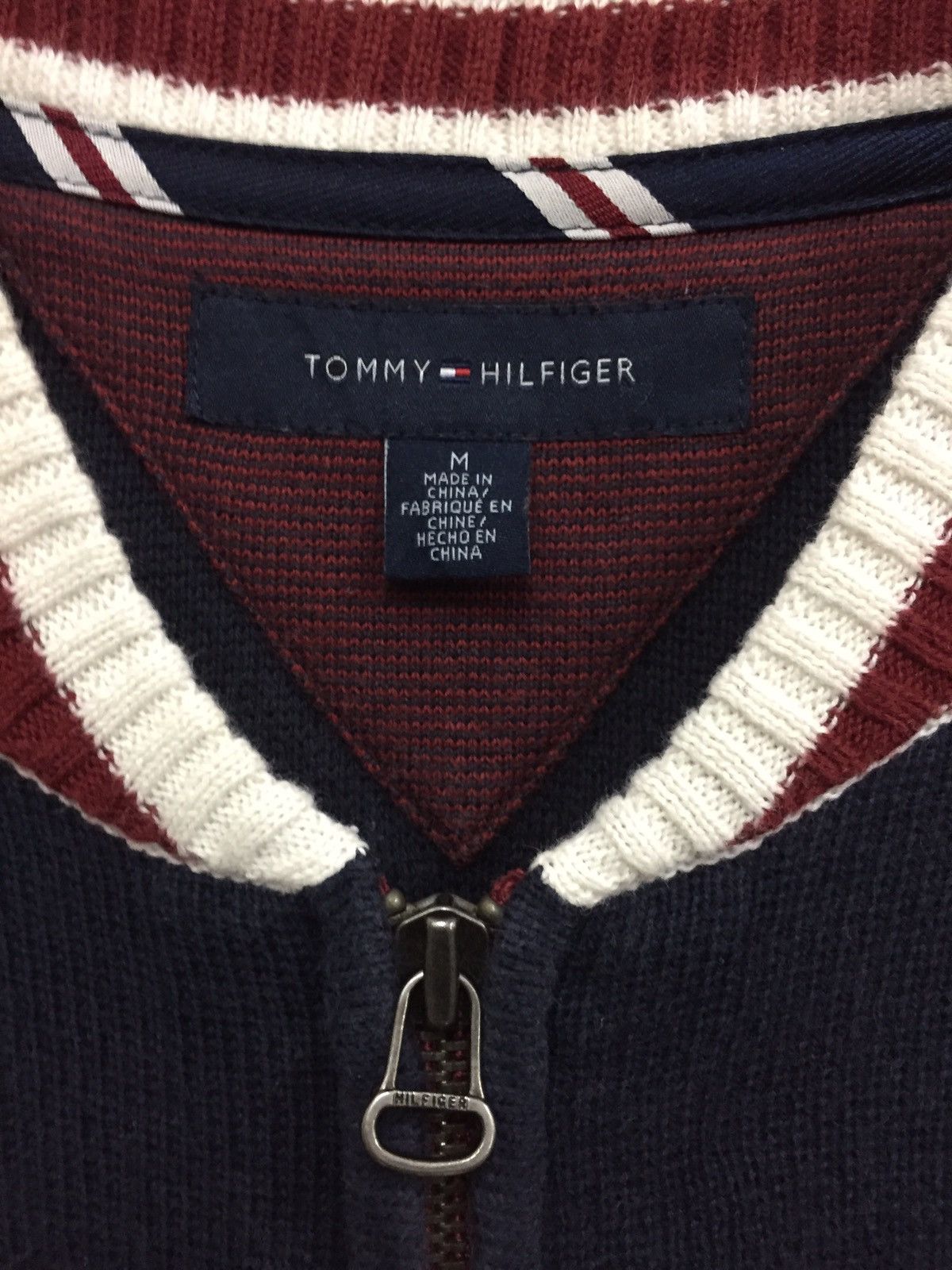 Tommy Hilfiger Tommy Hilfiger Varsity Knitted Jacket Size US M / EU 48-50 / 2 - 5 Thumbnail