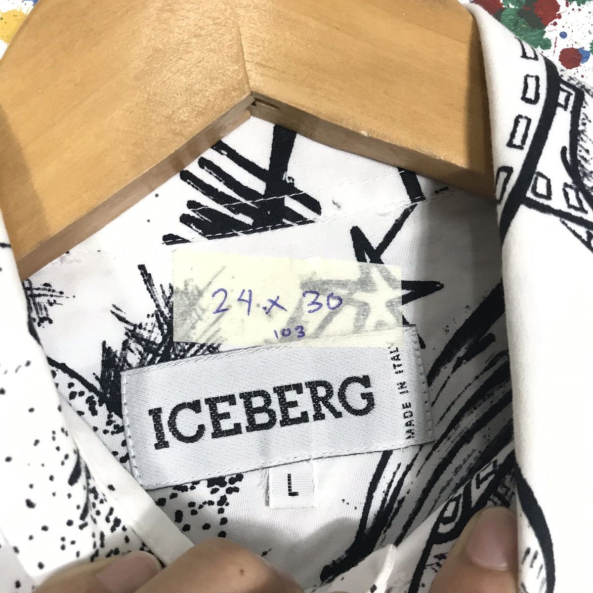 Iceberg Vintage 90s ICEBERG Looney Tunes Not undercover Size US L / EU 52-54 / 3 - 6 Thumbnail