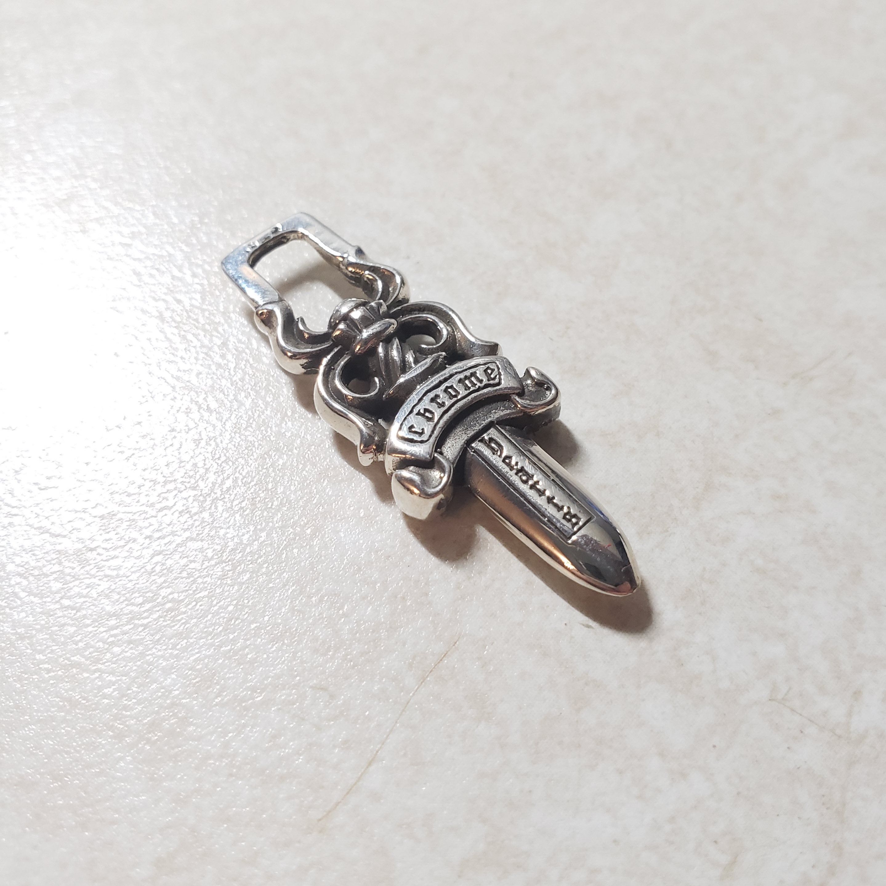 Chrome Hearts Dagger Zipper Pull