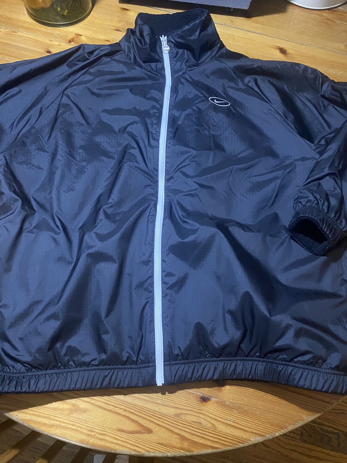 Nike Nike Big Swoosh Reversible Fleece Size US XL / EU 56 / 4 - 4 Thumbnail