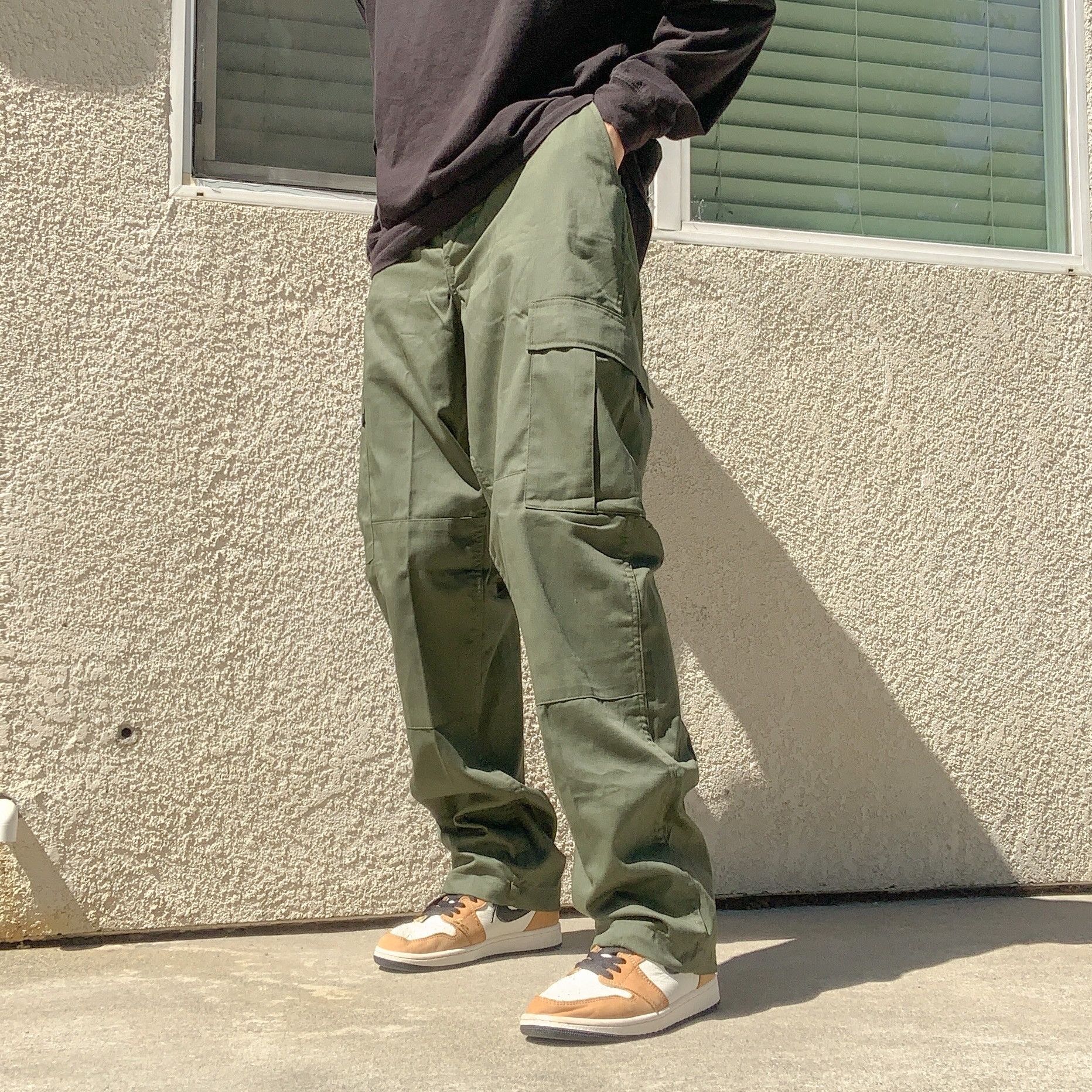 Vintage Fatigue 6 Pocket Cargo Pants 32-34