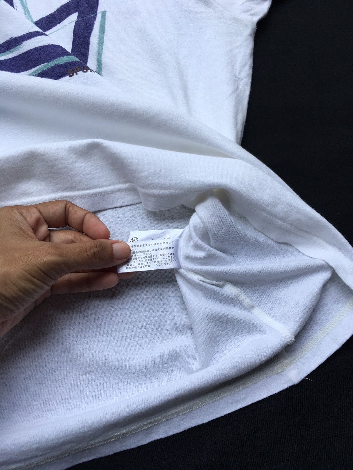 Hai Sporting Gear Vintage Hai Sporting Gear Crowned Drawing Issey Miyake Tee Size US M / EU 48-50 / 2 - 12 Thumbnail