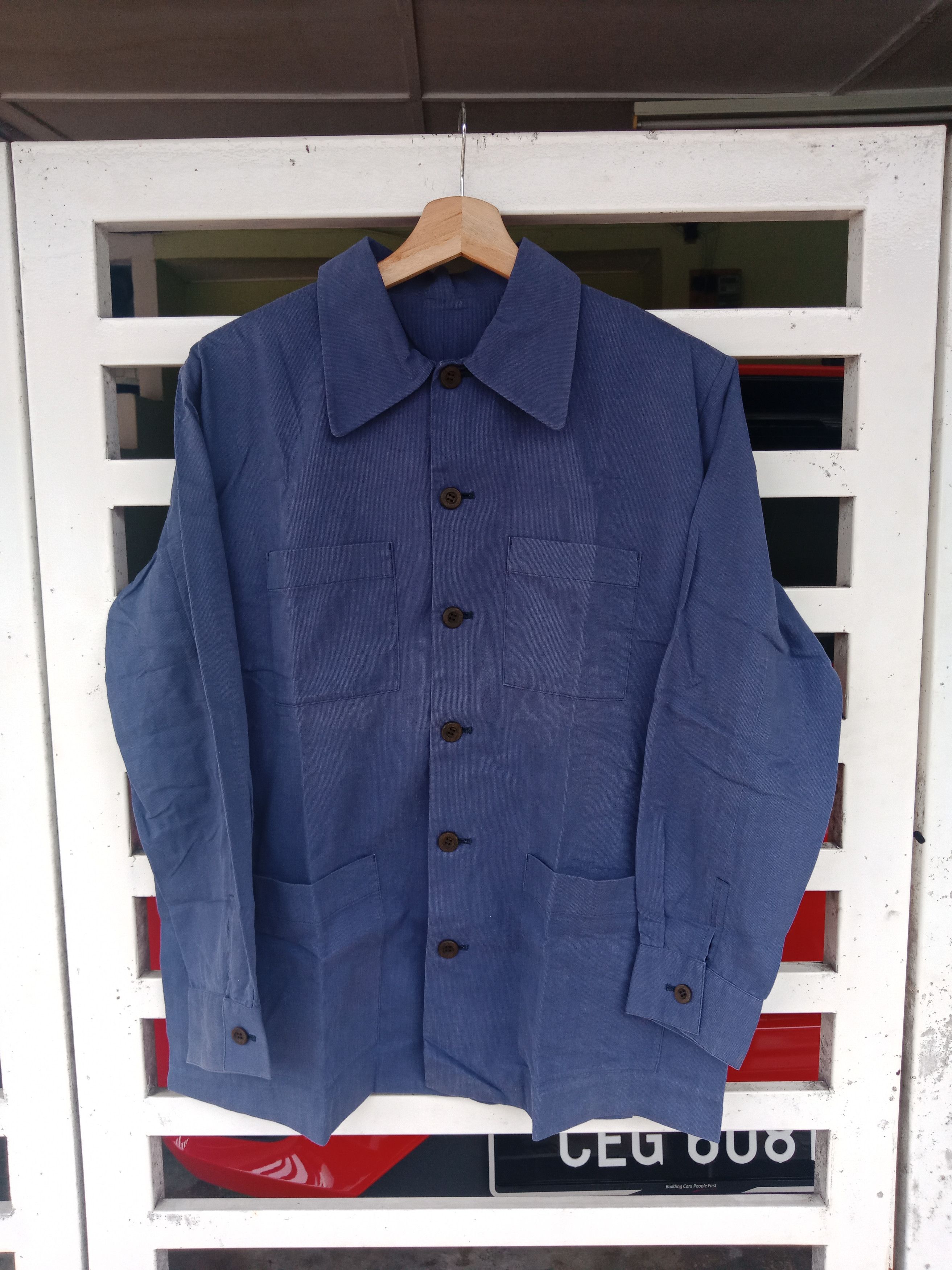 Yohji Yamamoto Yohji Yamamoto Y's Bis 100% Cotton Work Wear Design Size US M / EU 48-50 / 2 - 1 Thumbnail