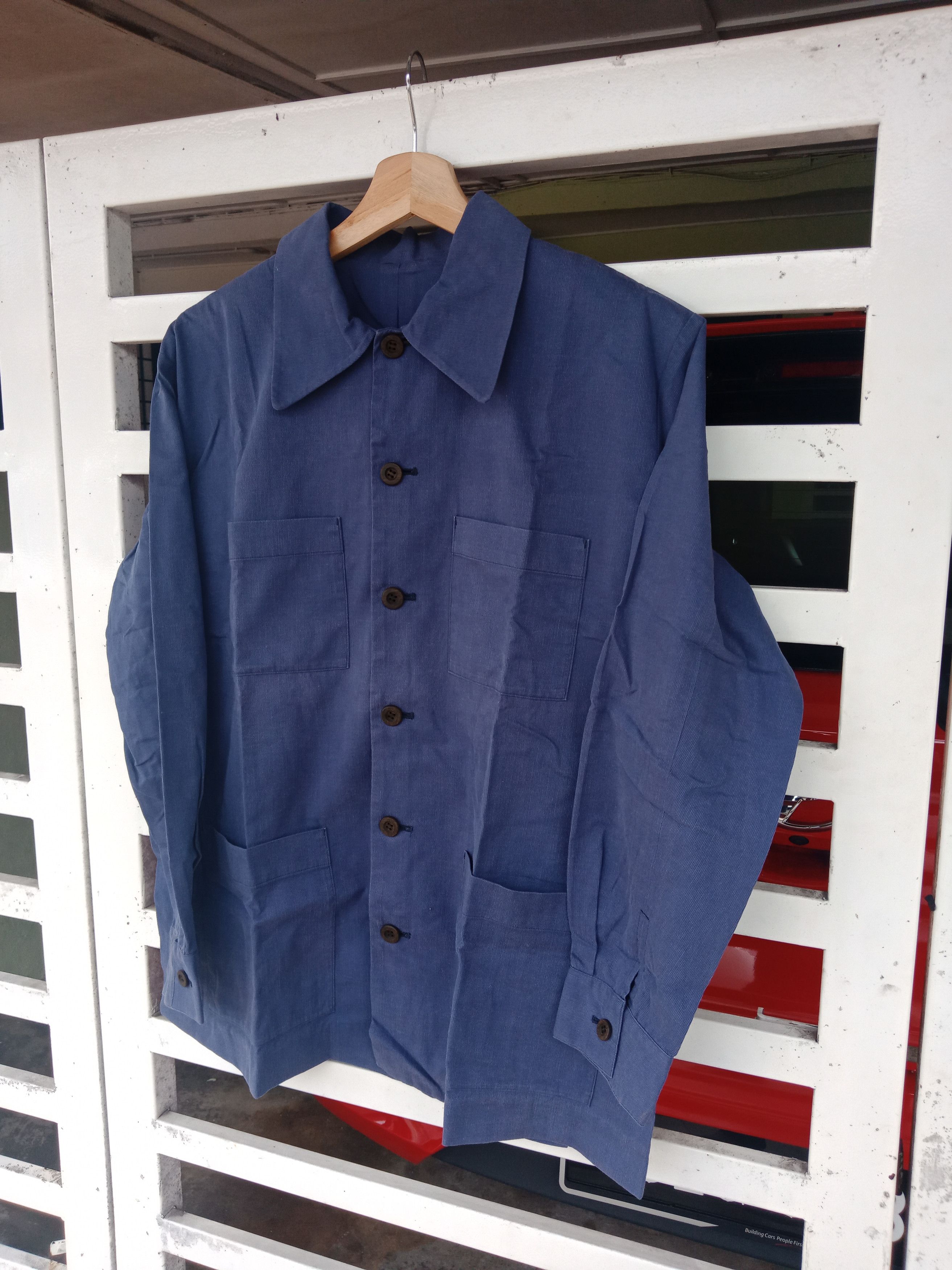 Yohji Yamamoto Yohji Yamamoto Y's Bis 100% Cotton Work Wear Design Size US M / EU 48-50 / 2 - 4 Thumbnail