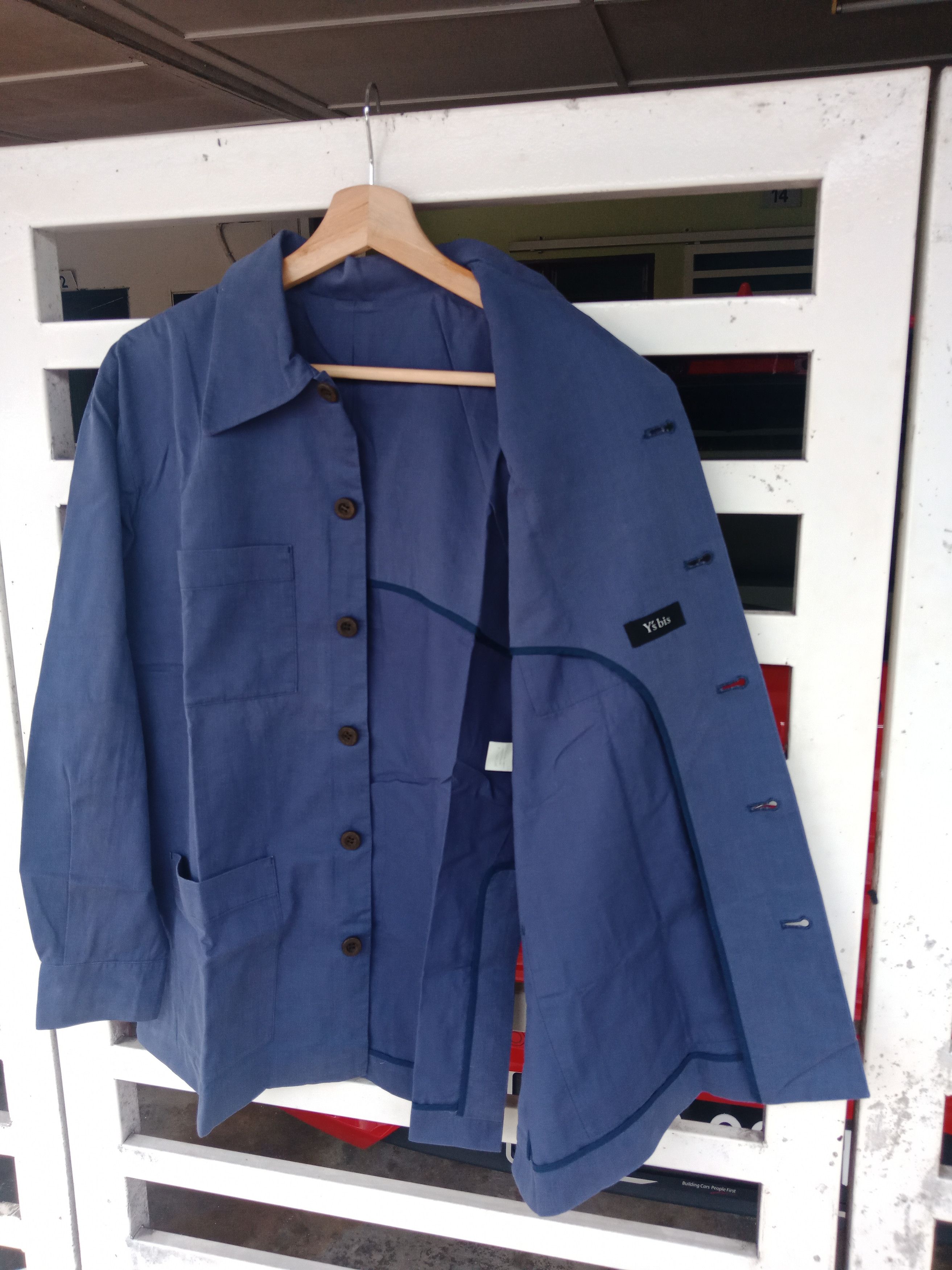 Yohji Yamamoto Yohji Yamamoto Y's Bis 100% Cotton Work Wear Design Size US M / EU 48-50 / 2 - 10 Thumbnail