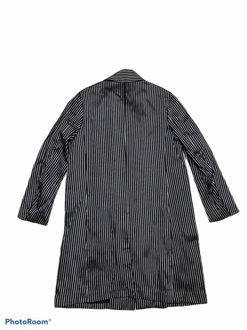 Japanese Brand SOTORU TANAKA SILK Masterpiece Japan Designer Striped Trech Size US L / EU 52-54 / 3 - 5 Thumbnail