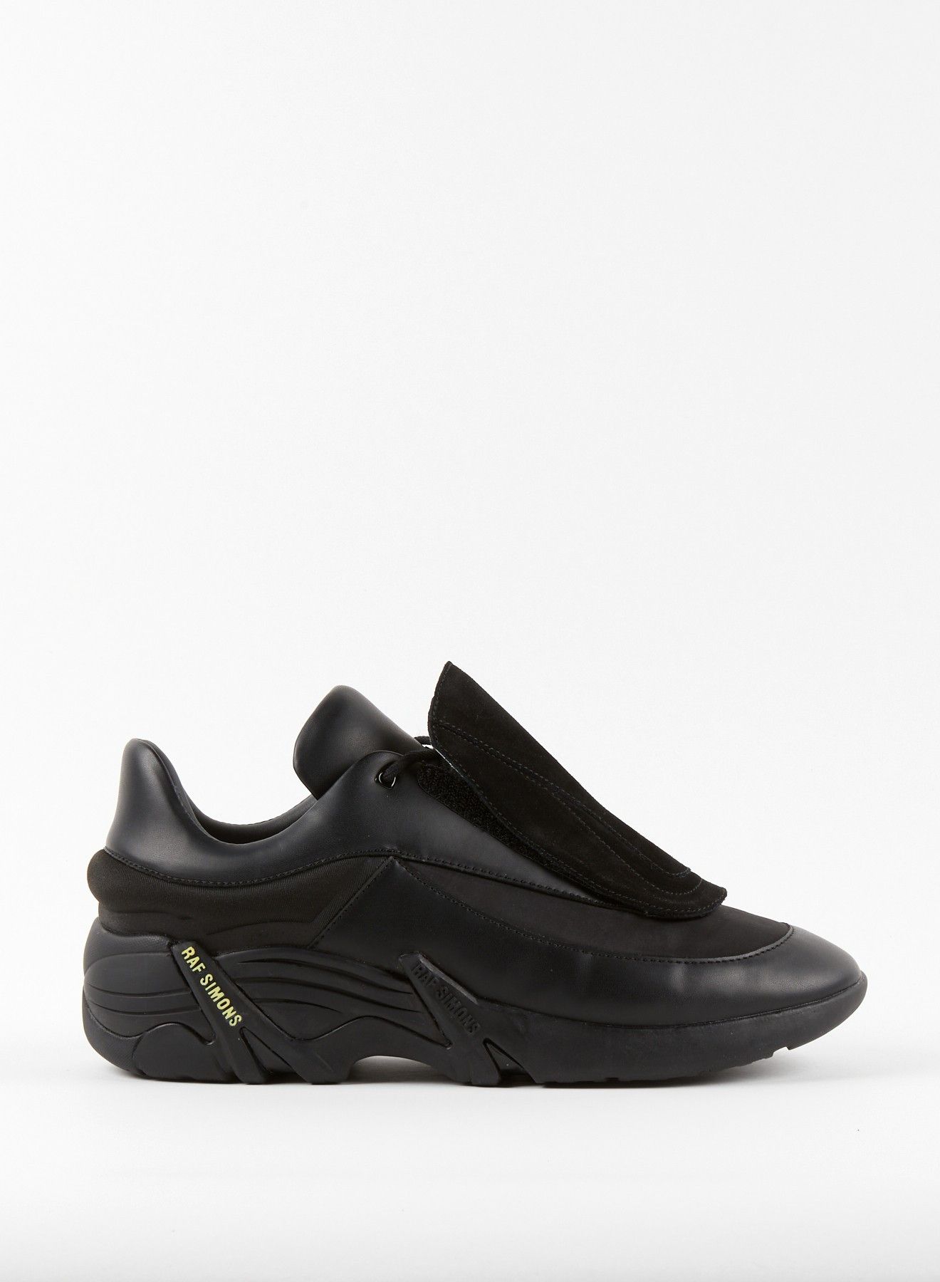 Raf Simons RAF SIMONS-ANTEI BLACK SNEAKERS Size US 10 / EU 43 - 4 Thumbnail