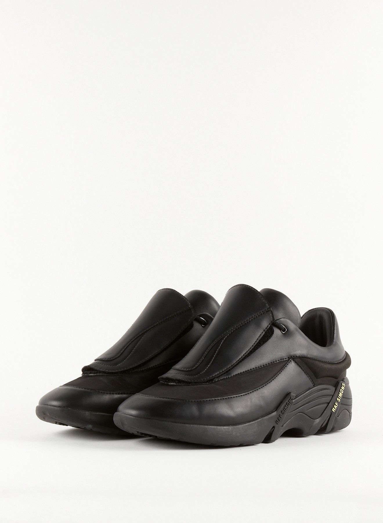 Raf Simons RAF SIMONS-ANTEI BLACK SNEAKERS Size US 10 / EU 43 - 1 Thumbnail