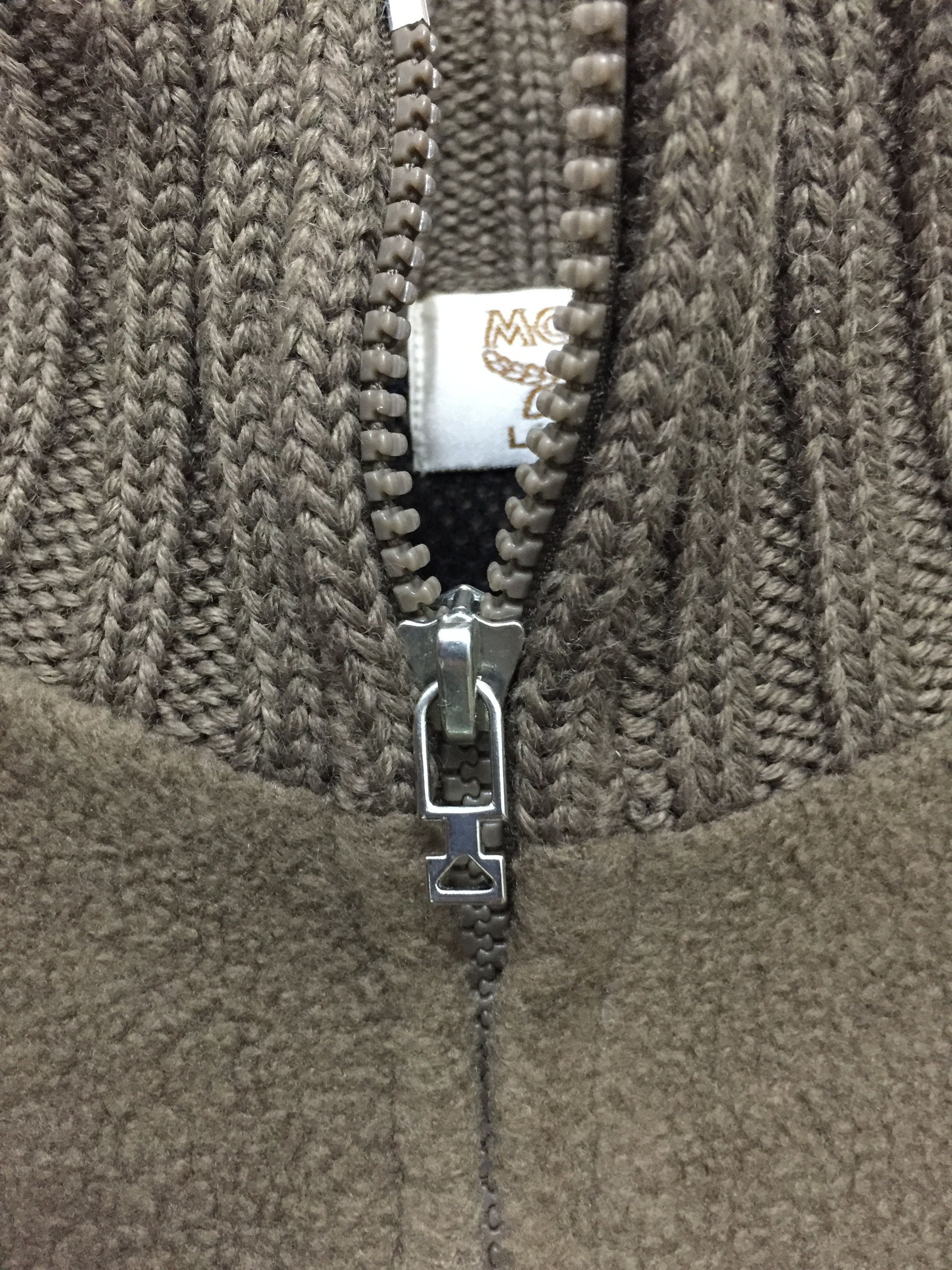 MCM × Vintage Vtg MCM hybrid cable knit sleeve Size US M / EU 48-50 / 2 - 10 Thumbnail