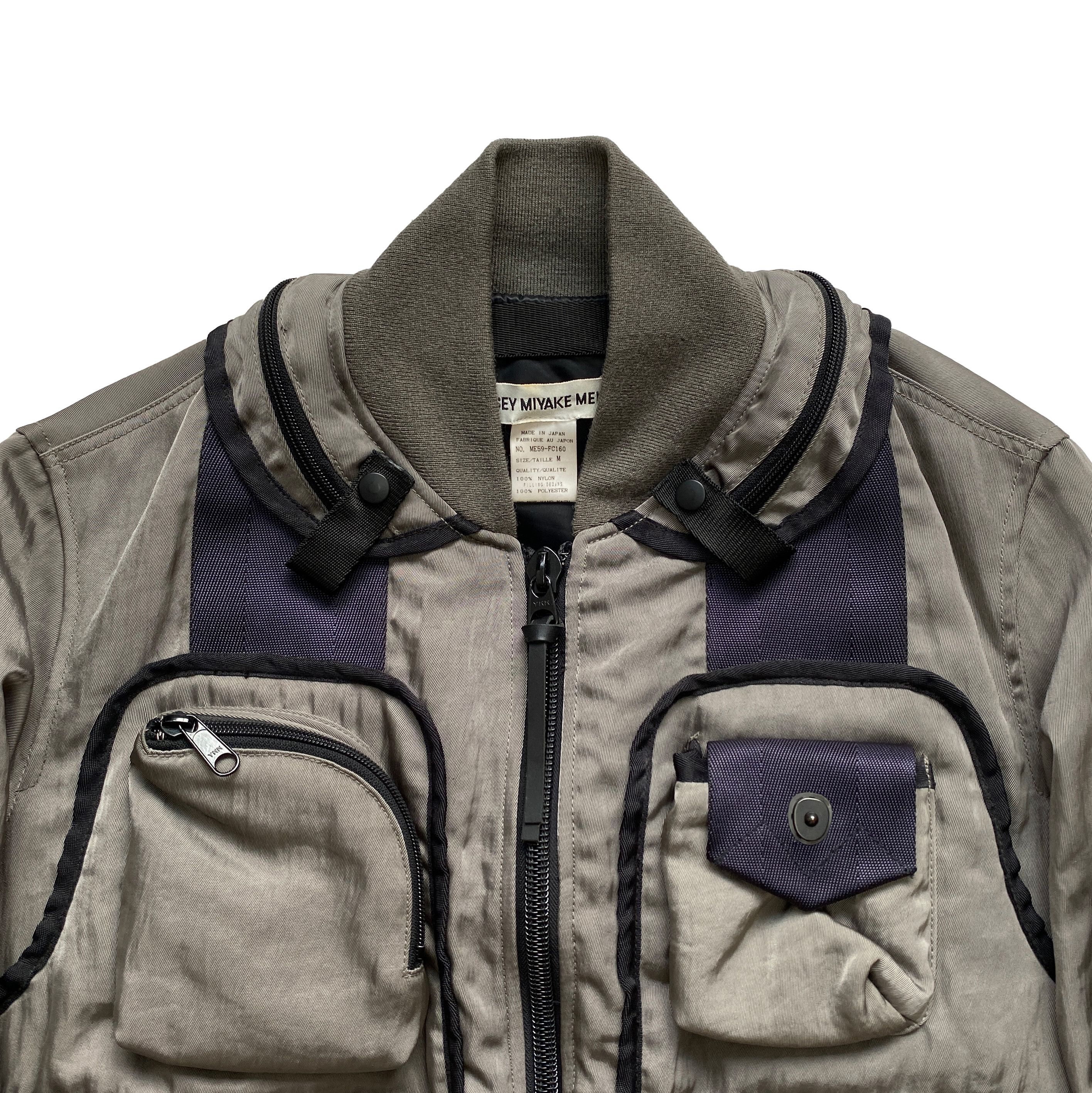 Issey Miyake 96AWParachute Bomber Jacket - www ...