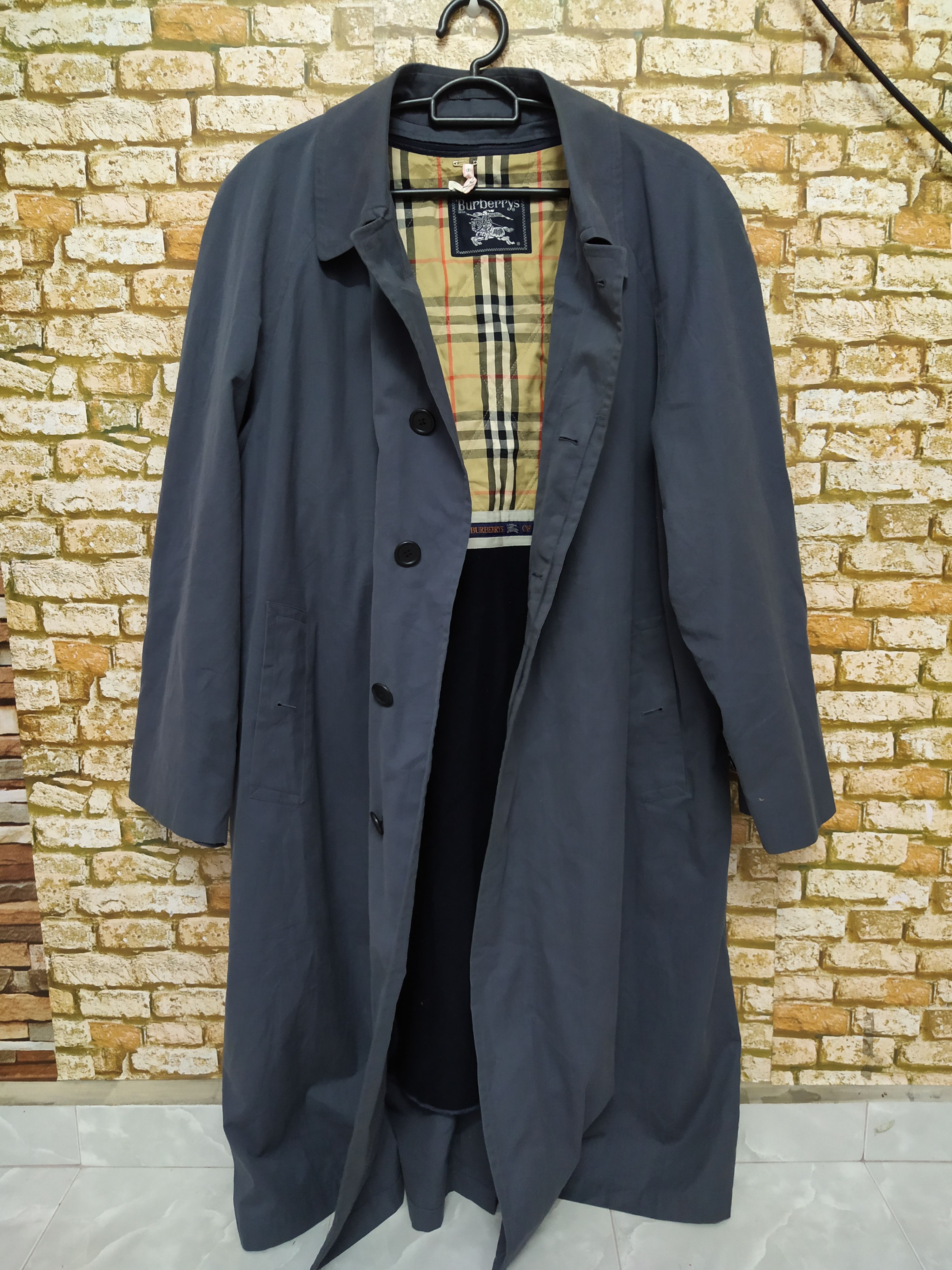 Burberry BURBERRY LONG TRENCH COAT PARKA (B713) Size US L / EU 52-54 / 3 - 1 Thumbnail