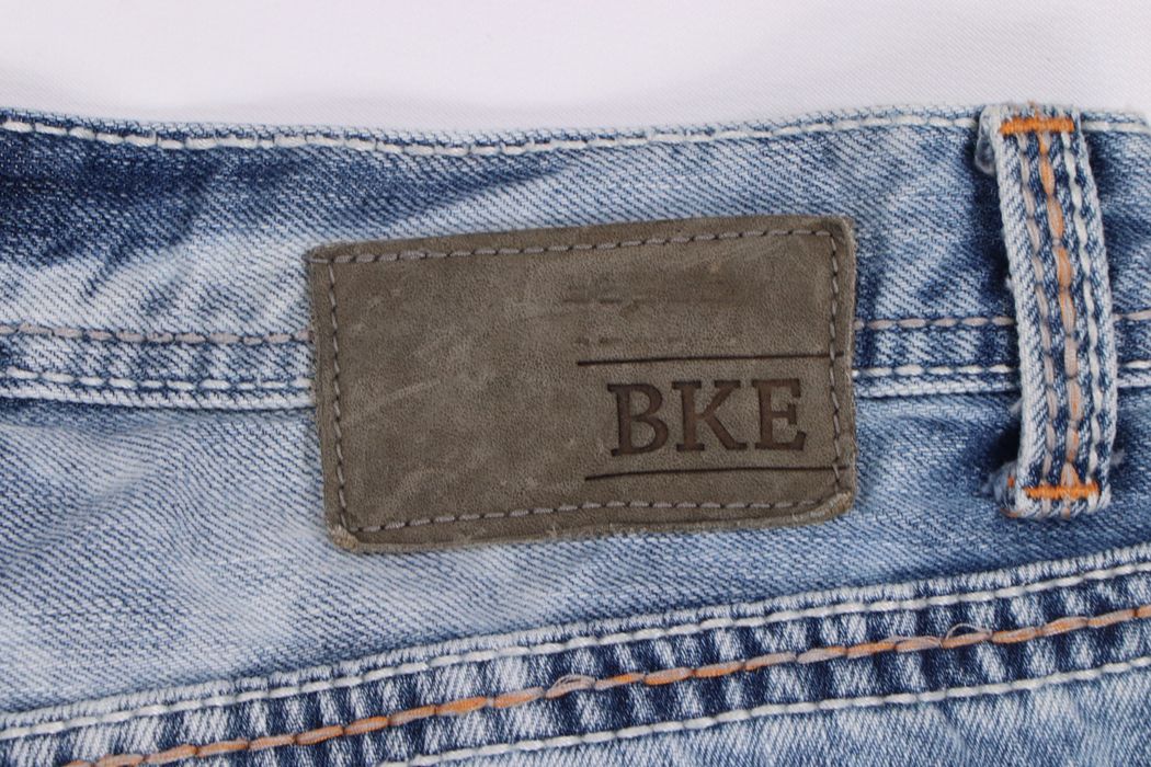 Bke BKE Denim Buckle Jake Bootcut Colored Thick Stitch Jeans Grailed