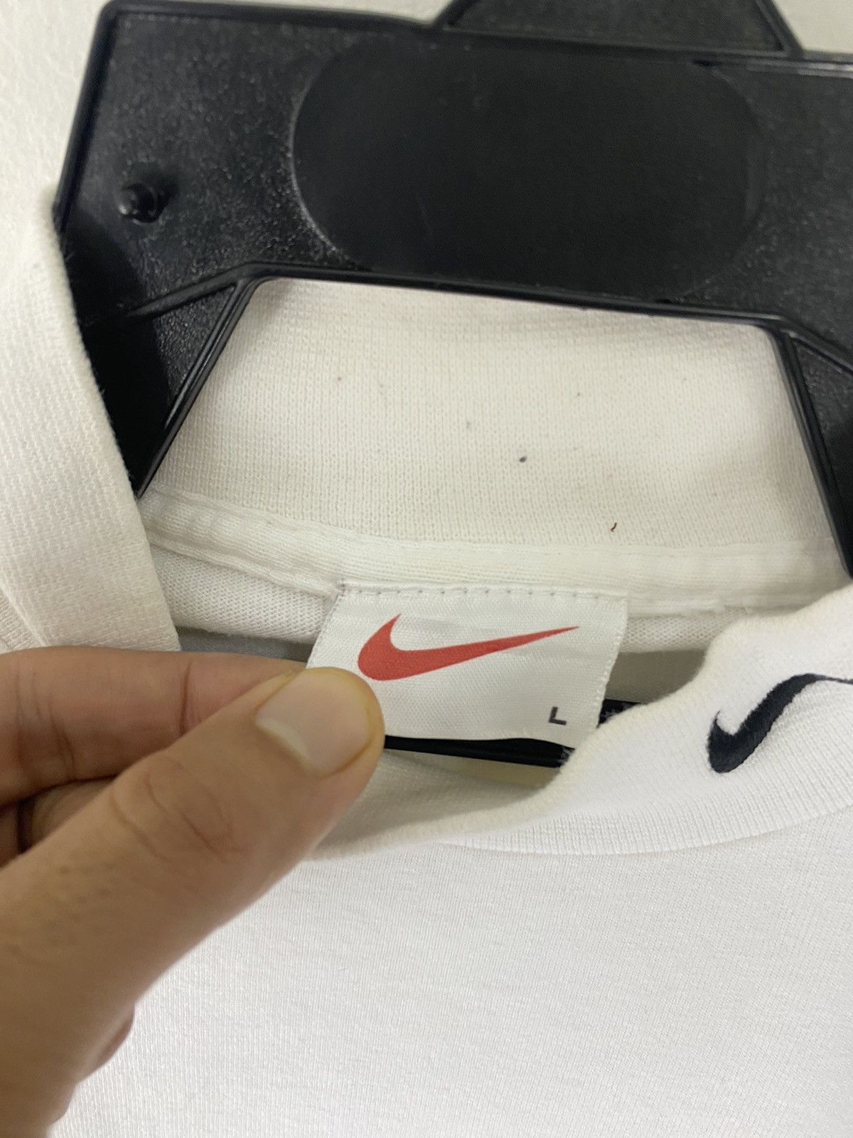 Nike × Vintage Rare Design Small Swoosh Size US L / EU 52-54 / 3 - 3 Thumbnail