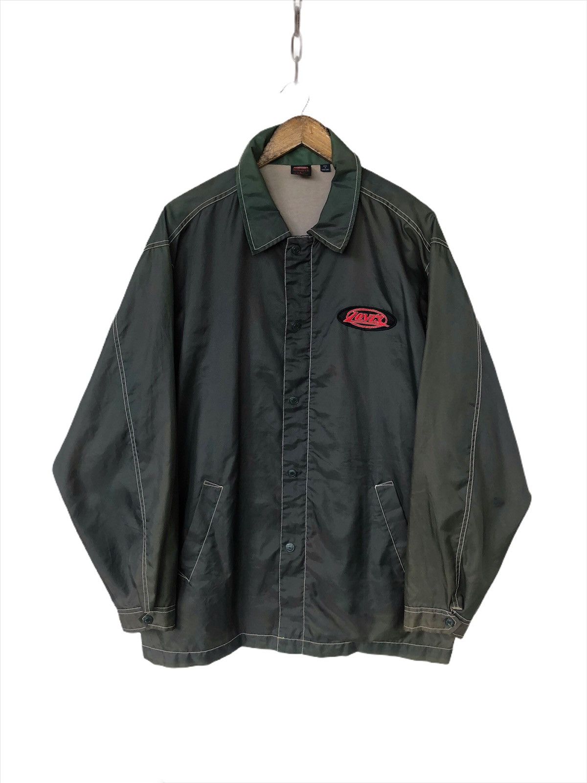 Levi's Made & Crafted 1990s Levis ™️ Logo Nylon Oversize Parka Windbreaker Size US XL / EU 56 / 4 - 2 Thumbnail