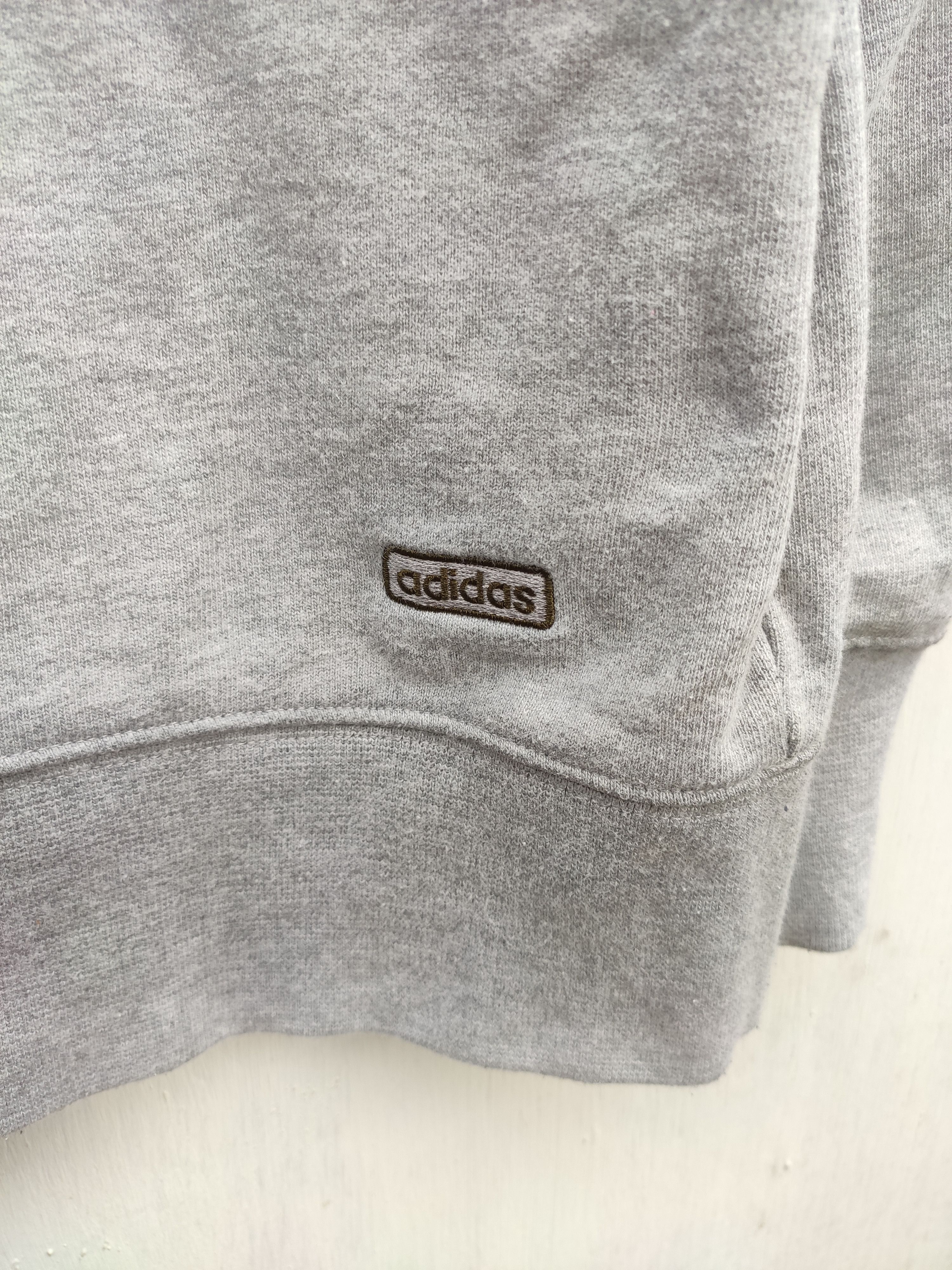 Adidas Vintage Adidas Sweatshirt spell out big logo jumper Size US M / EU 48-50 / 2 - 6 Thumbnail