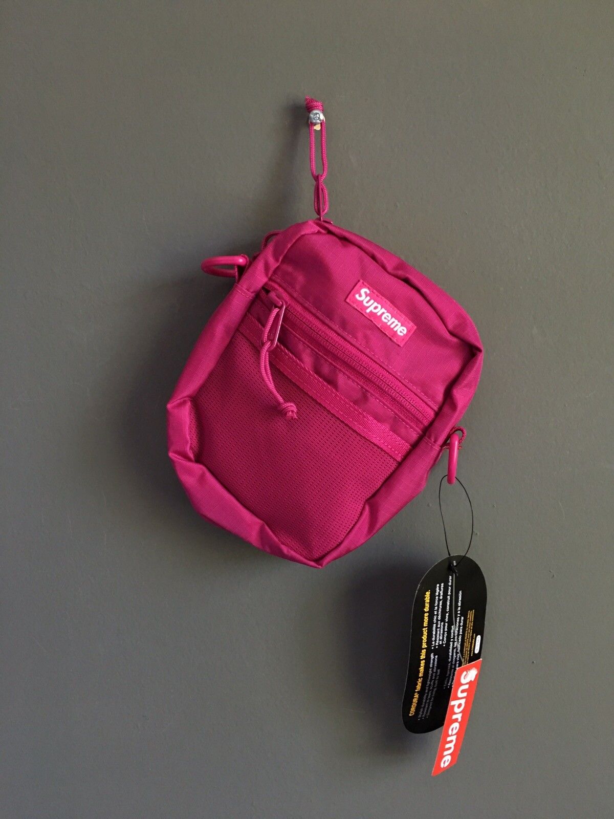 Supreme Supreme Shoulder Bag SS17 Pink Size ONE SIZE - 1 Preview
