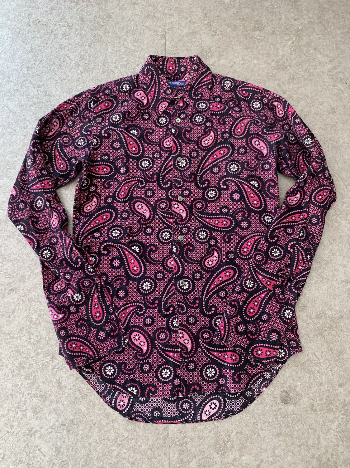 Junya Watanabe 2004 Junya Watanabe Paisley Button Up Shirt Size US L / EU 52-54 / 3 - 1 Thumbnail