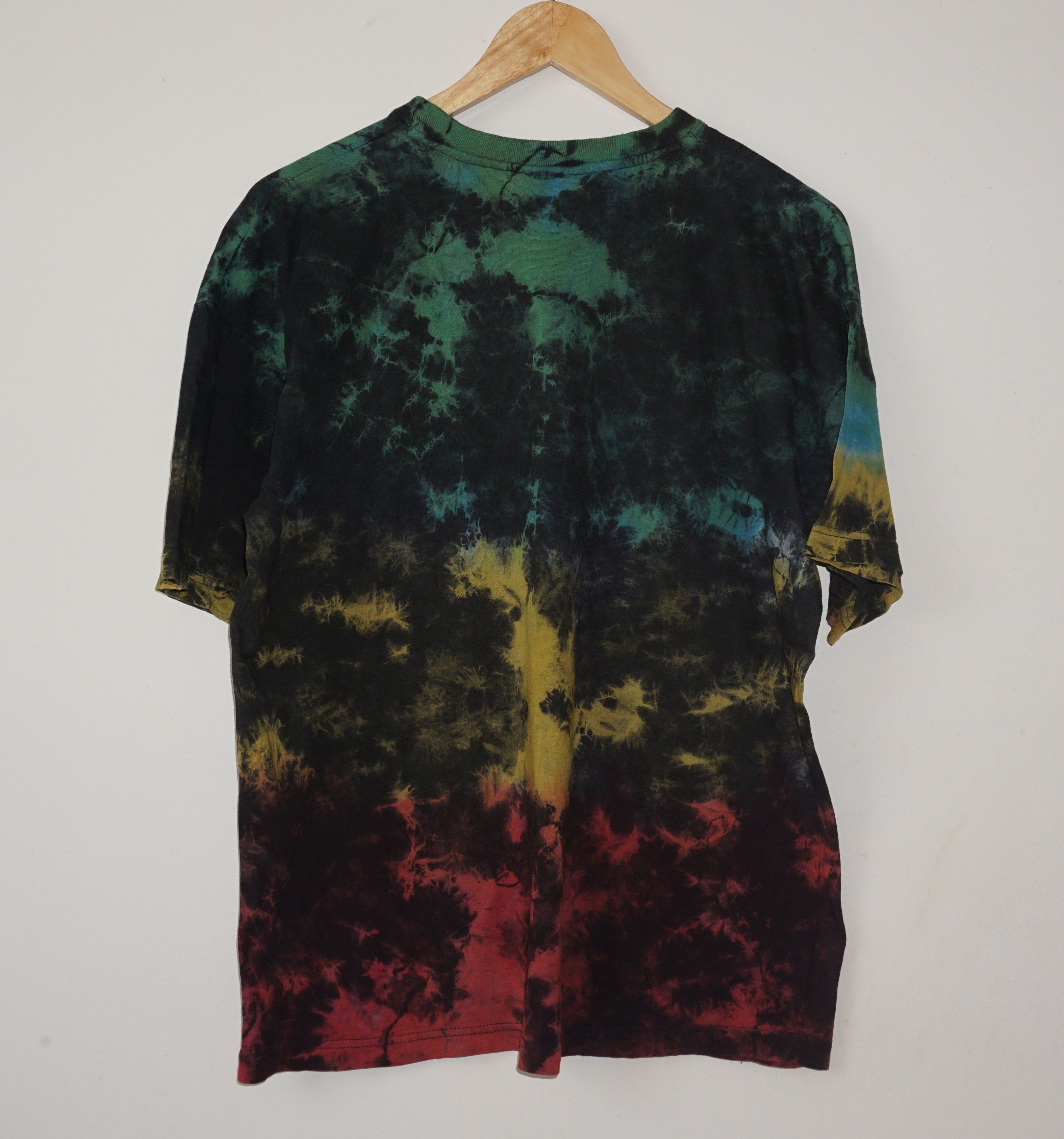 Bob Marley × Vintage Bob Marley Tie Dye Vintage Song of Freedom Tshirt Size US XL / EU 56 / 4 - 2 Thumbnail