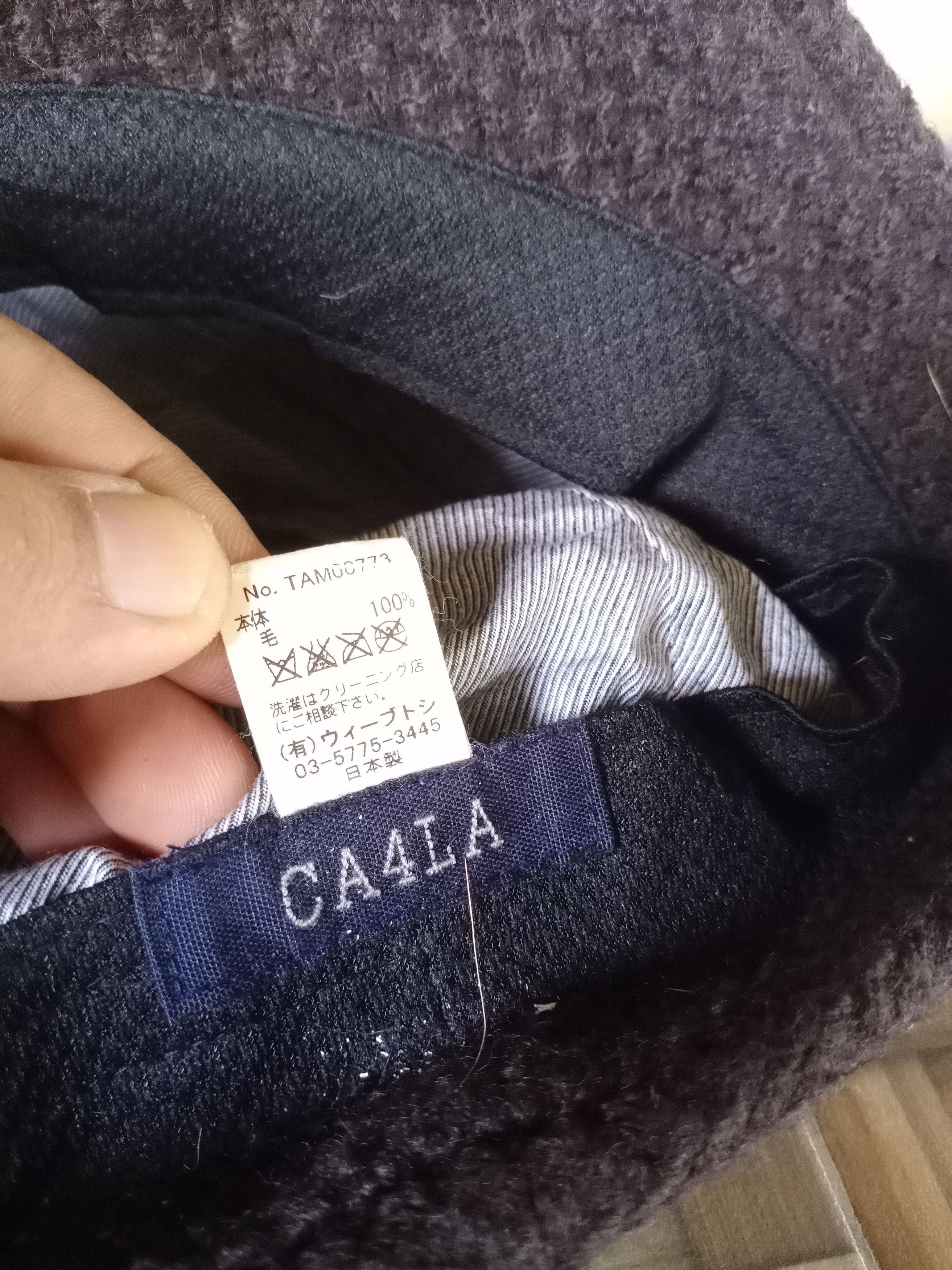 CA4LA × Japanese Brand Rare! CA4LA Knit Mesh Bucket Hat made in Japan Size ONE SIZE - 5 Thumbnail