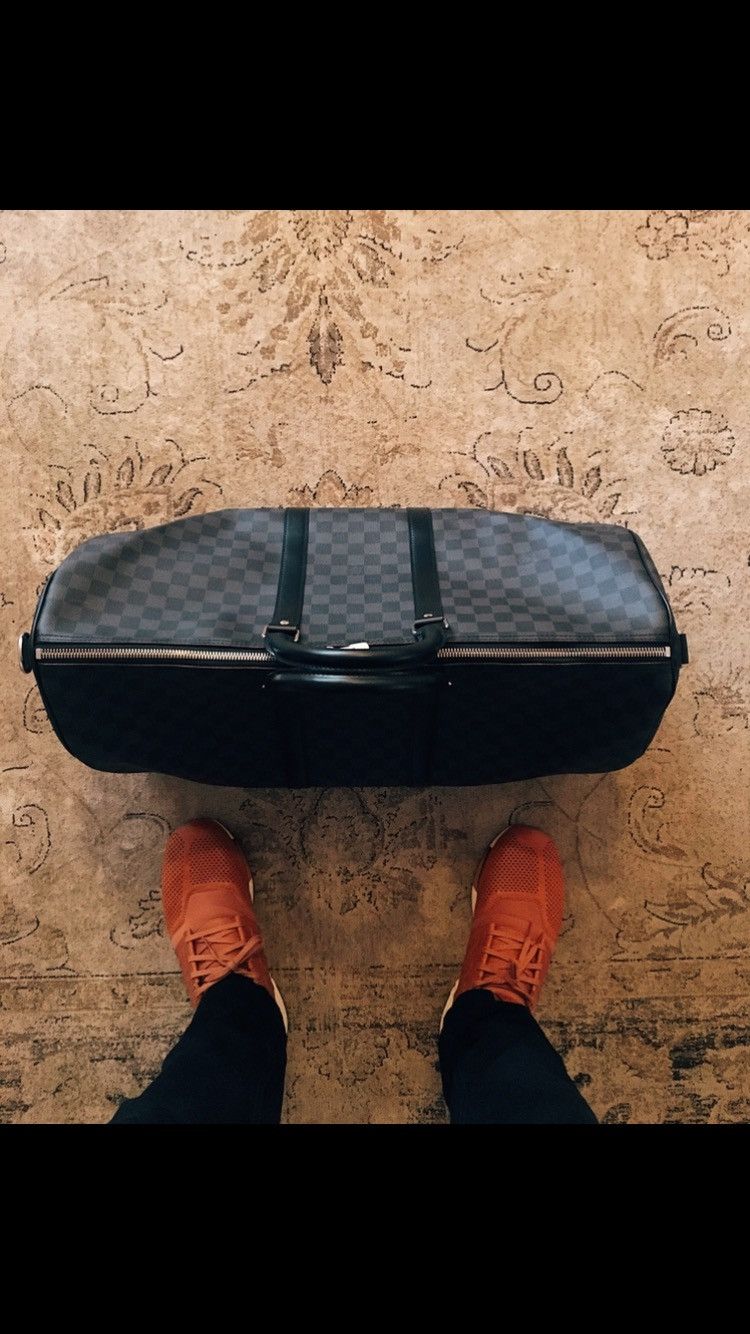 Damier Graphite Keepall 55