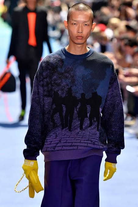 LOUIS VUITTON By Virgil Abloh S19 Wizard of Oz Brick Road Sweater —  smithereen07