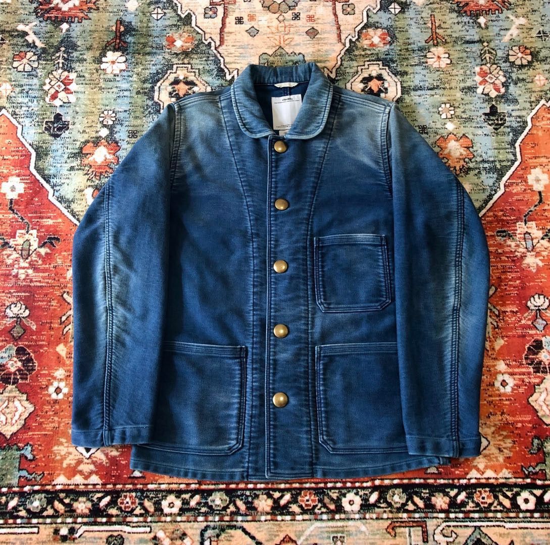 超特価SALE開催！ visvim CUNNINGHAM SMOCK DMGD MOLESKIN