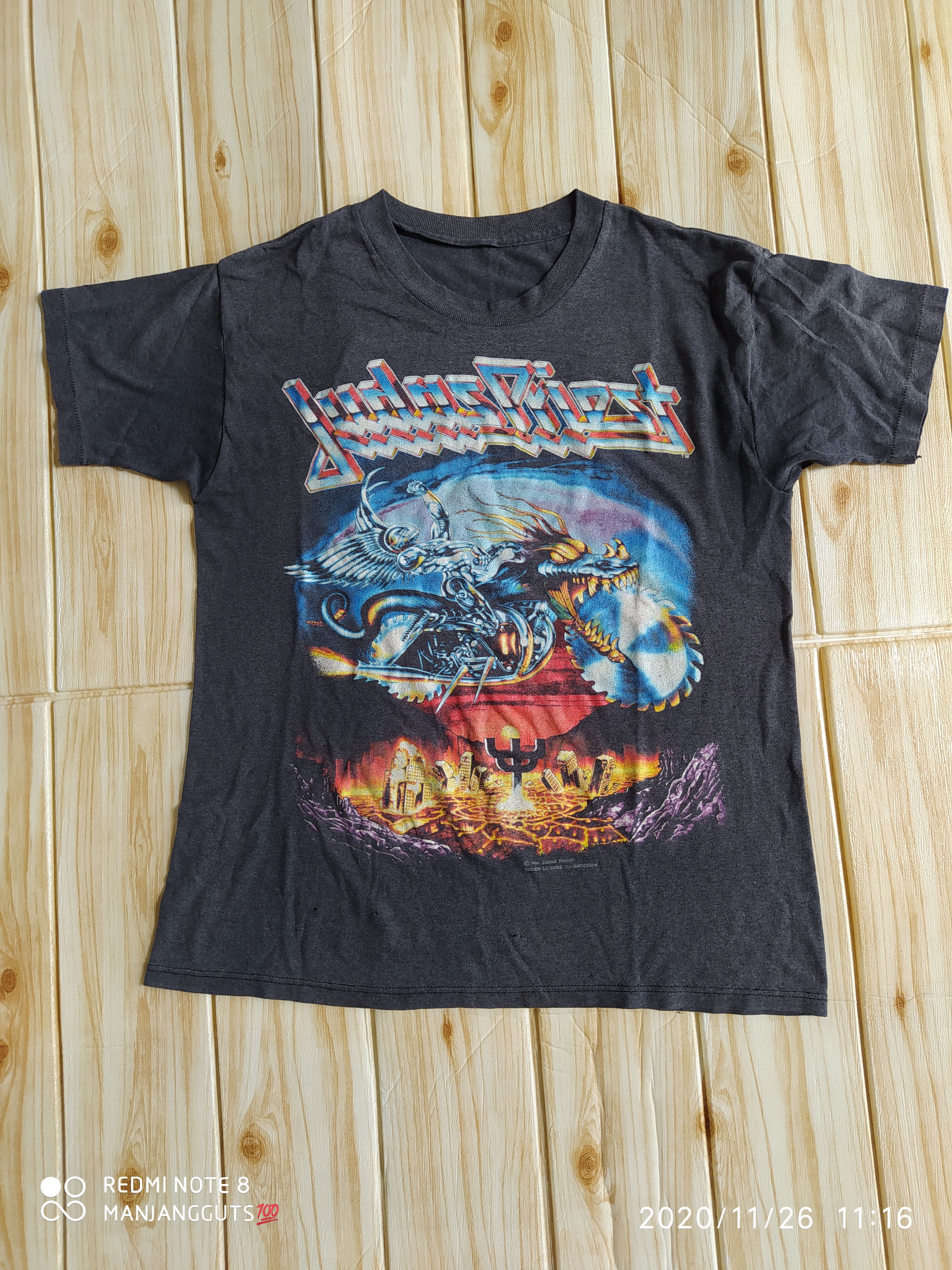 JUDAS PRIEST Vintage Tour shirts 1990 distressed