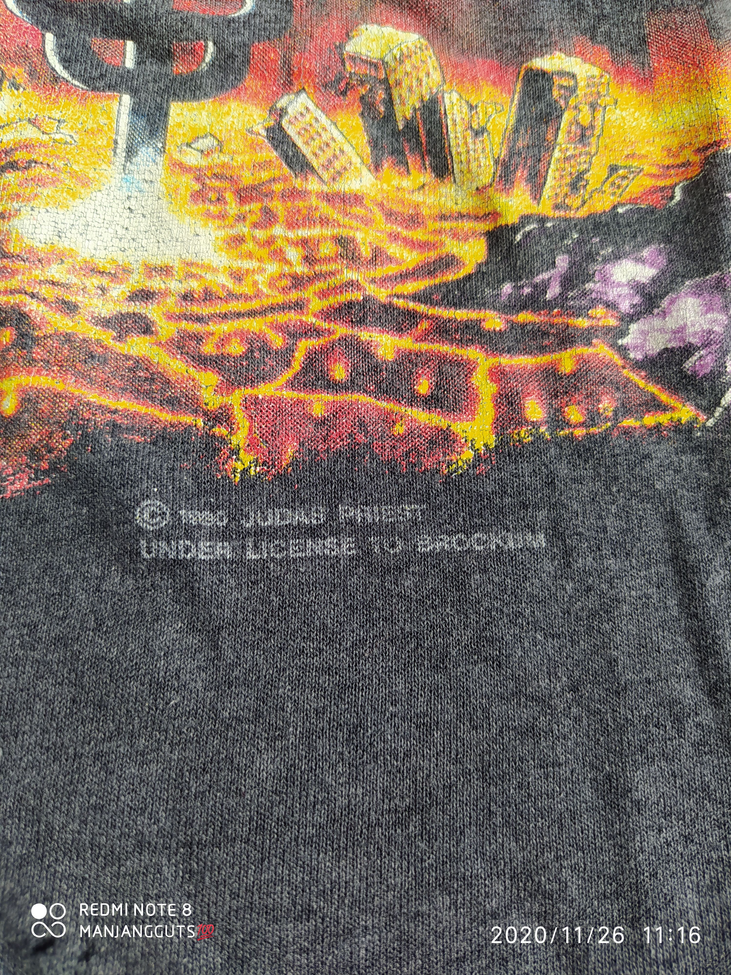 JUDAS PRIEST Vintage Tour shirts 1990 distressed