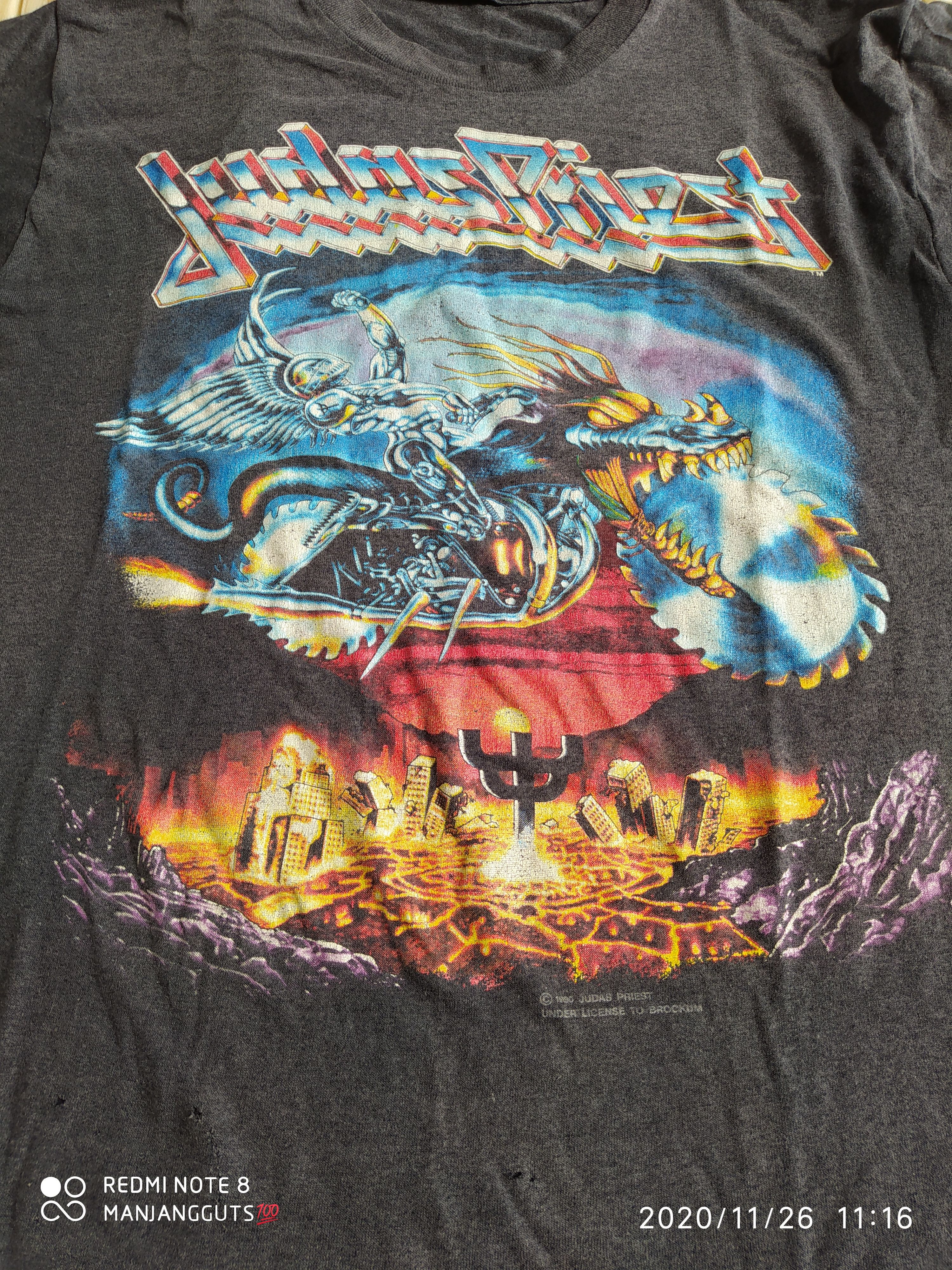 JUDAS PRIEST Vintage Tour shirts 1990 distressed