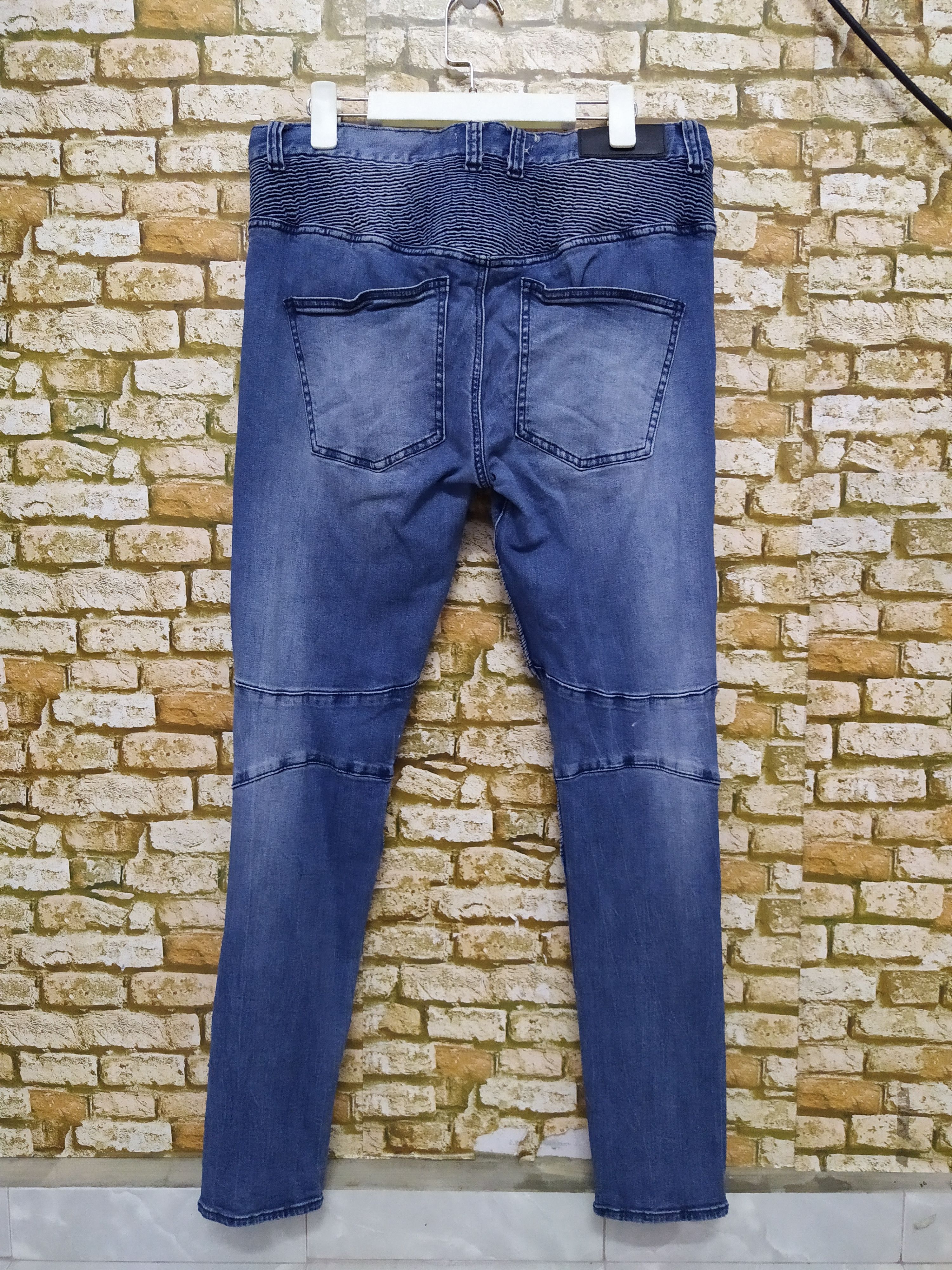 Other SUSHI RADIO AUSTRALIA BIKERS DENIM DISTRESSED ( B726) W34 Size US 34 / EU 50 - 5 Thumbnail