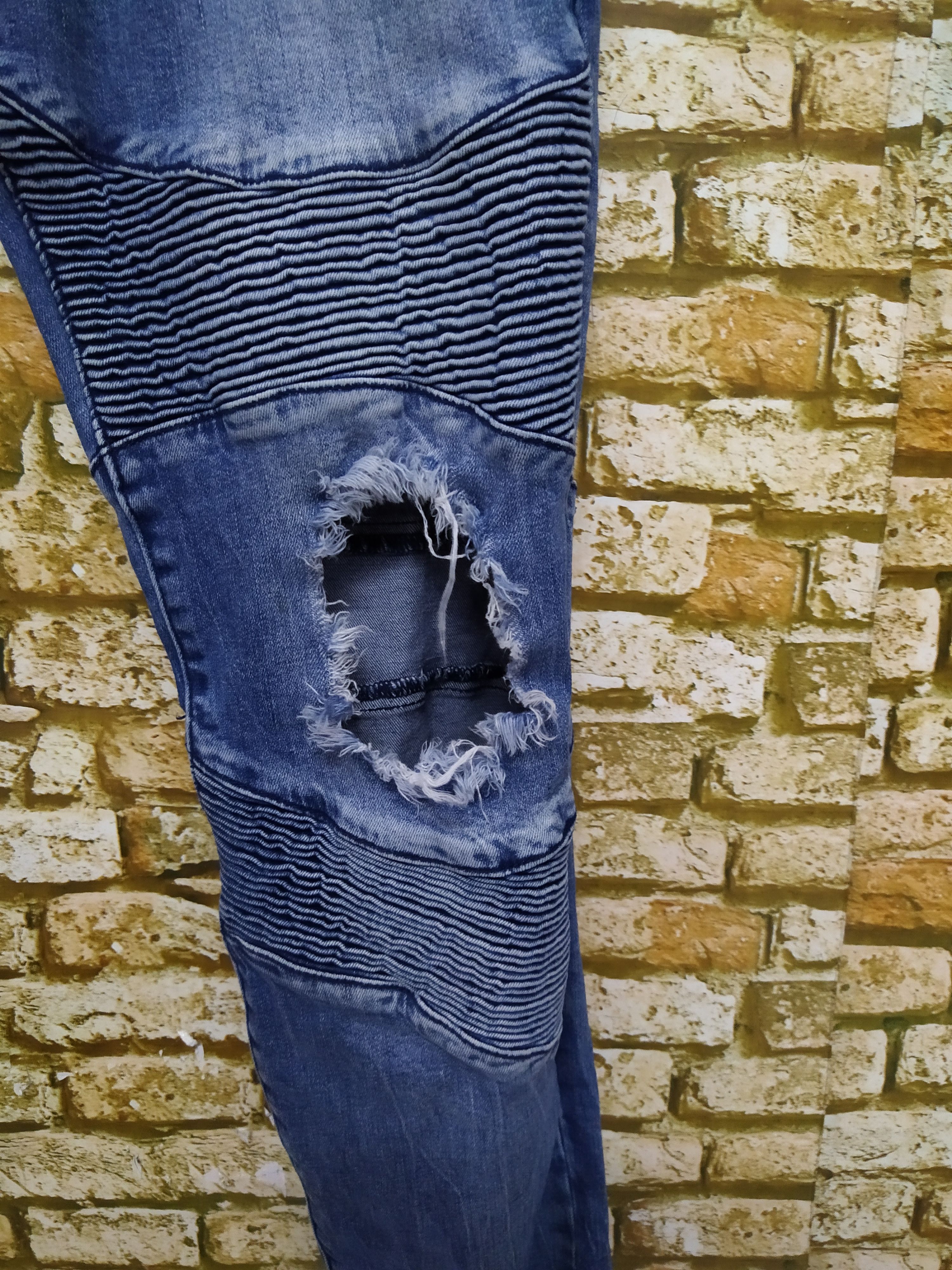 Other SUSHI RADIO AUSTRALIA BIKERS DENIM DISTRESSED ( B726) W34 Size US 34 / EU 50 - 2 Thumbnail