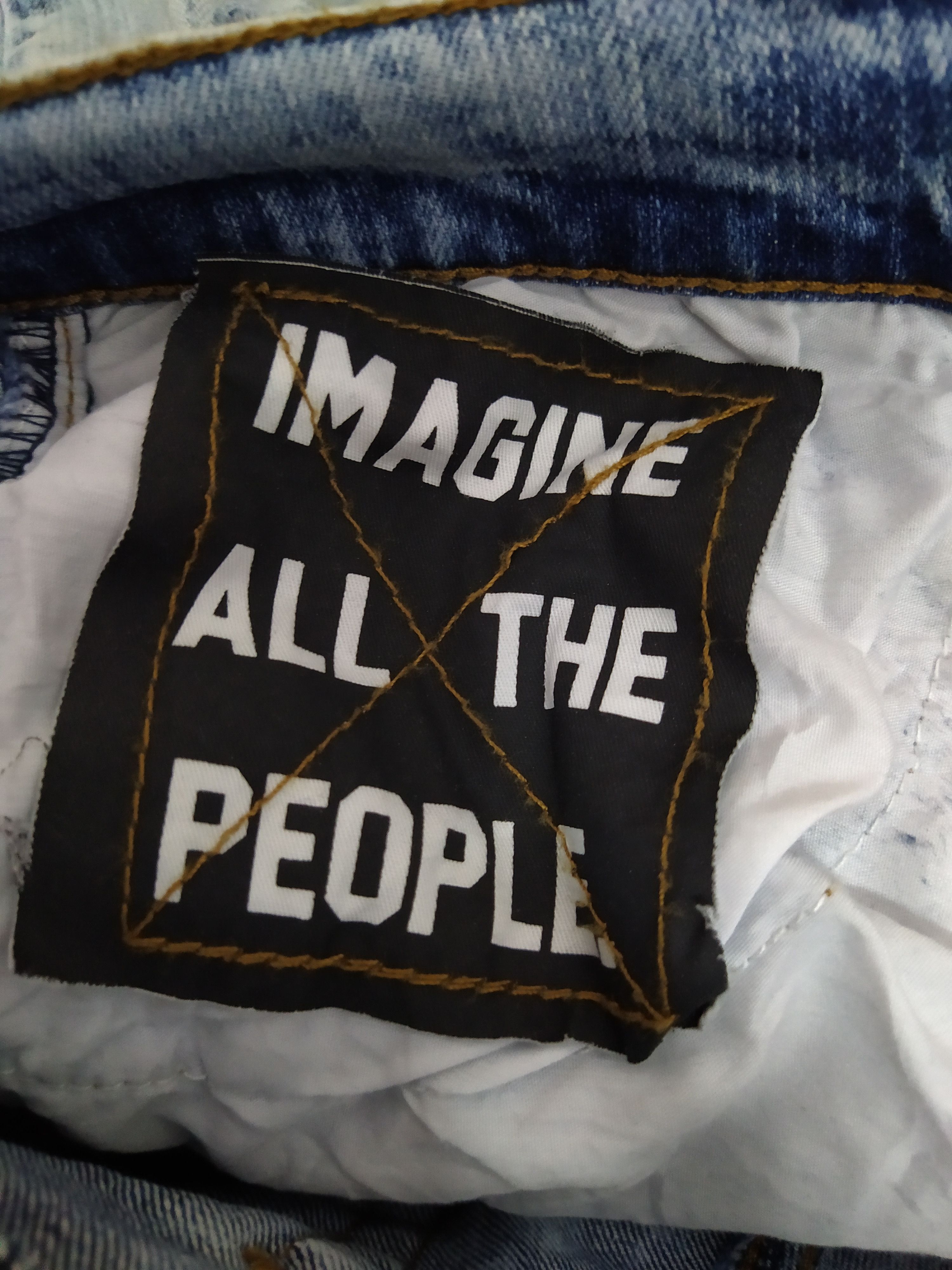 The People Vs. THE PEOPLE VS. BIKERS DENIM DISTRESSED (B727) W30 Size US 30 / EU 46 - 10 Thumbnail