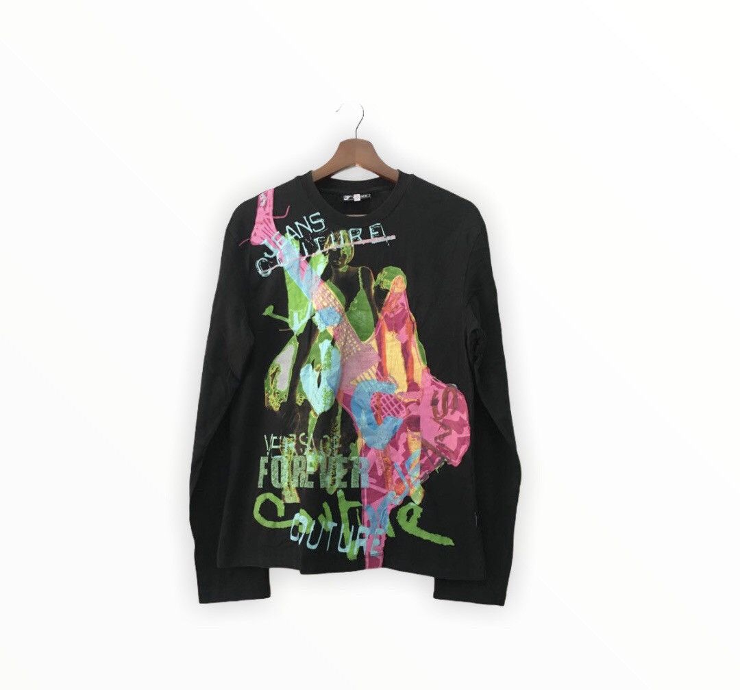Versace Versace jeans couture sid vicious style longsleeve tees Size US M / EU 48-50 / 2 - 1 Thumbnail