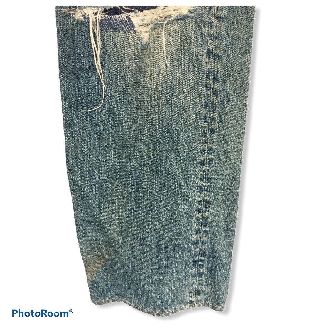 45rpm Japanese 45rpm Ripped Zigzag Jeans Size US 30 / EU 46 - 10 Thumbnail