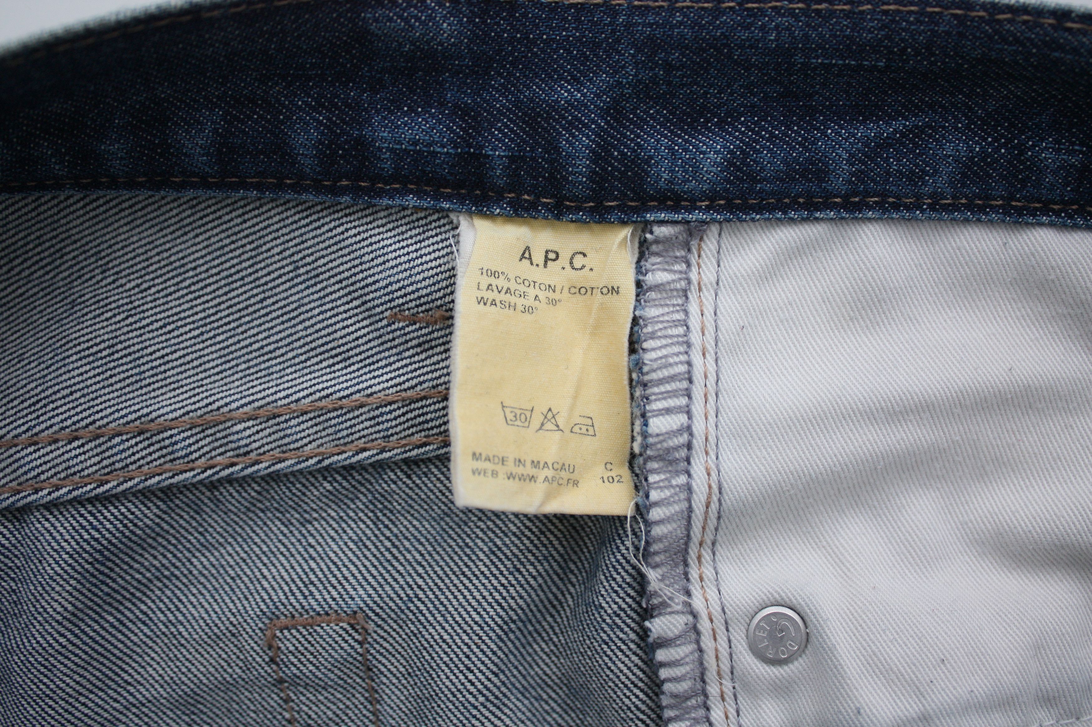 A.P.C. A.P.C. Cropped Denim Jeans Size US 29 - 6 Thumbnail