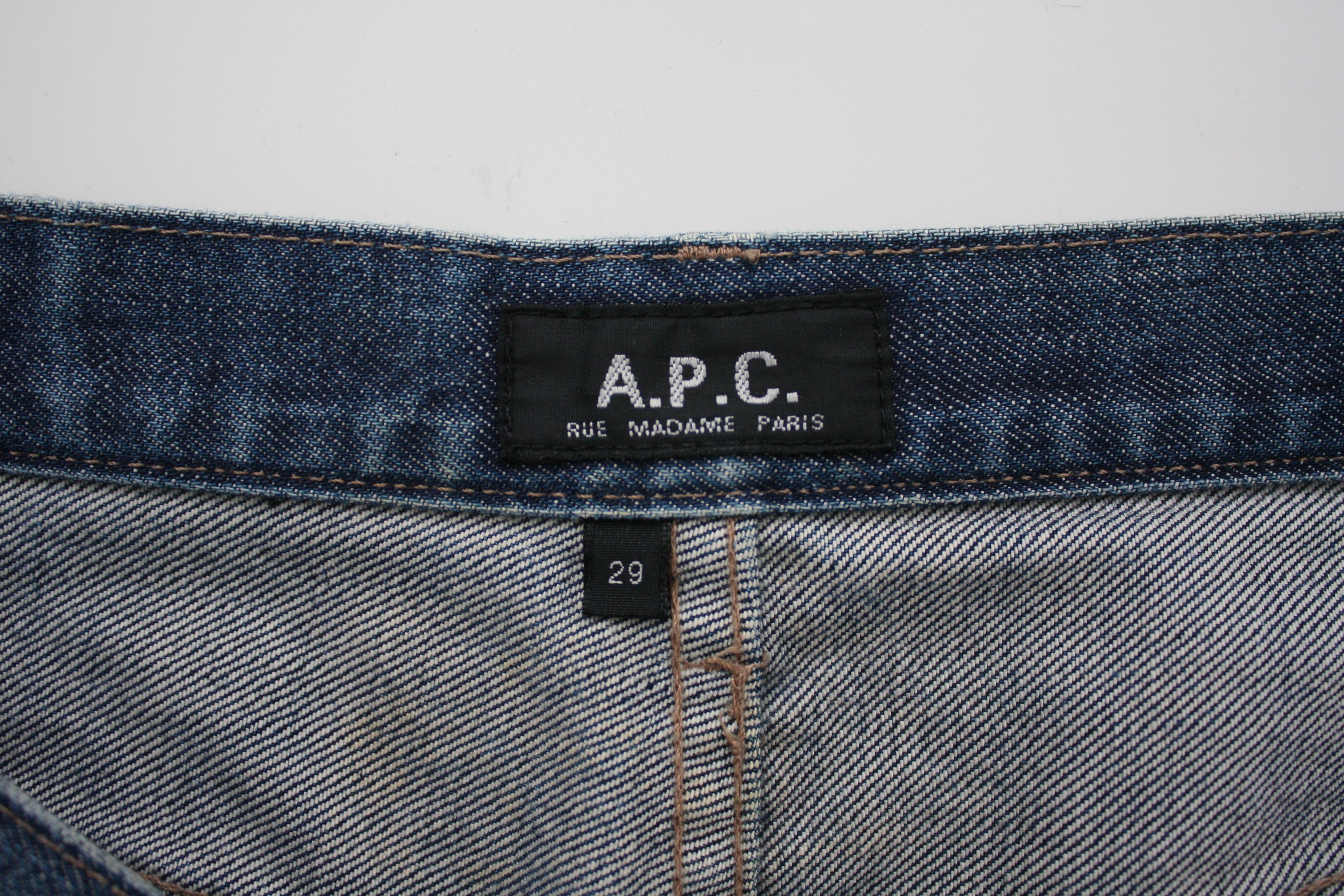 A.P.C. A.P.C. Cropped Denim Jeans Size US 29 - 4 Thumbnail