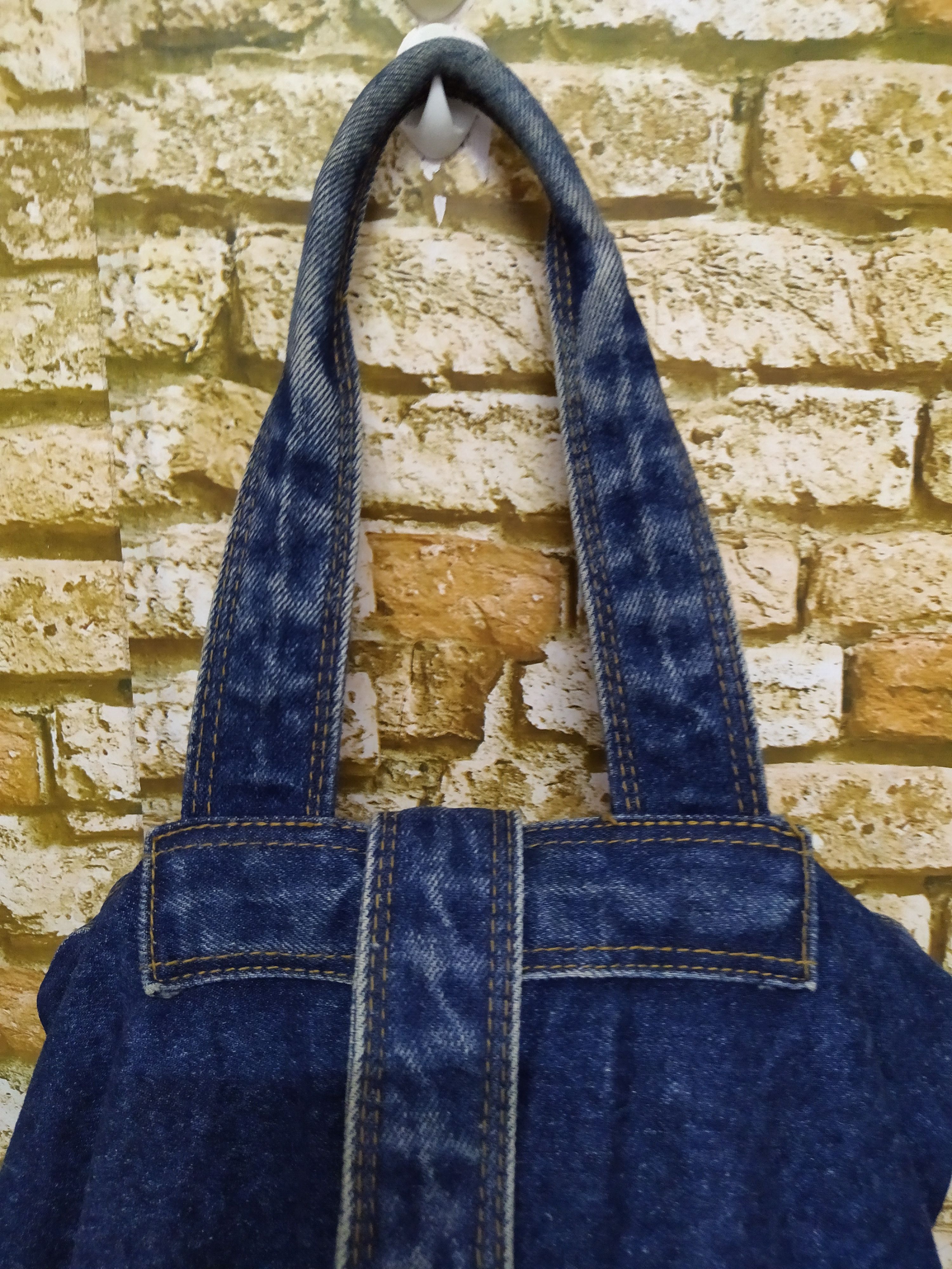 Polo Ralph Lauren POLO RALPH LAUREN FLAG DENIM BAG (C75) Size ONE SIZE - 8 Thumbnail