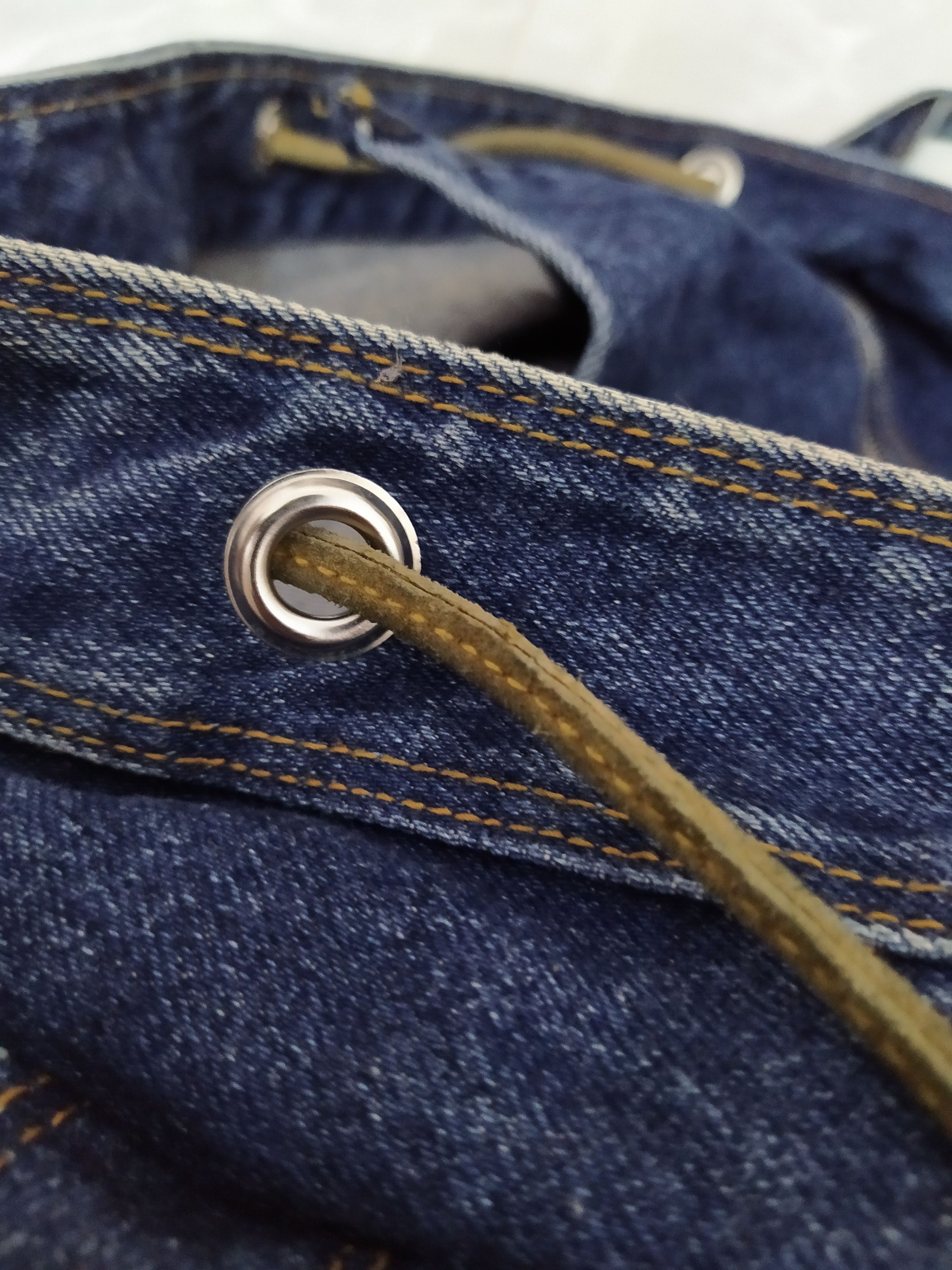 Polo Ralph Lauren POLO RALPH LAUREN FLAG DENIM BAG (C75) Size ONE SIZE - 10 Thumbnail