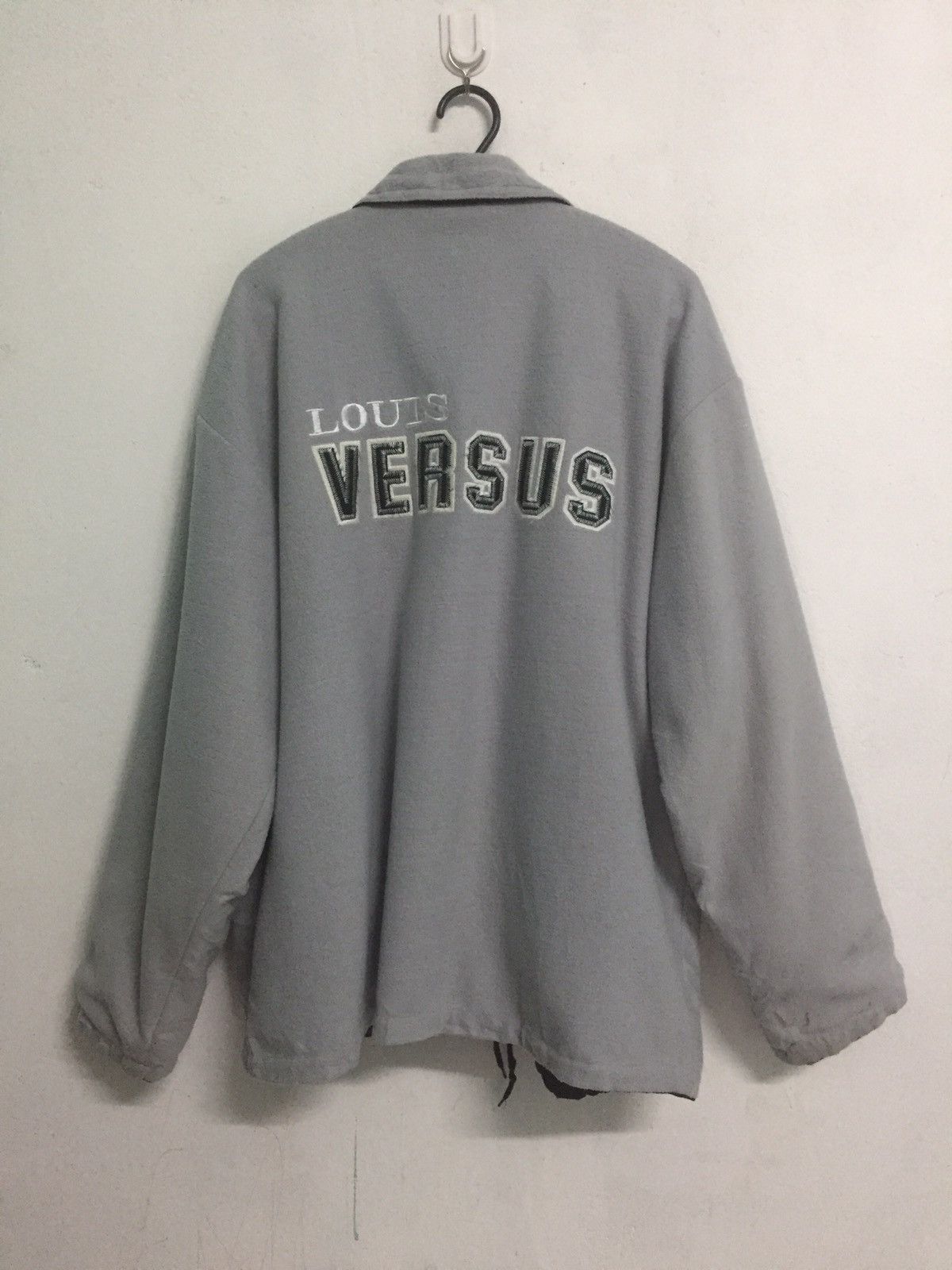 Other Louis VERSUS Reversable Zipper Jacket 2 Different Material Size US XL / EU 56 / 4 - 1 Thumbnail