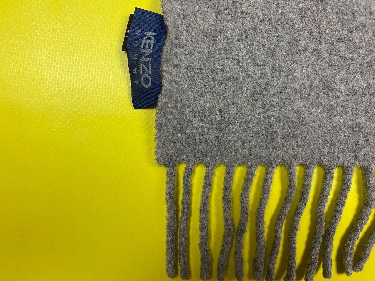 Designer × Kenzo Kenzo Wool Scarf Size ONE SIZE - 7 Thumbnail