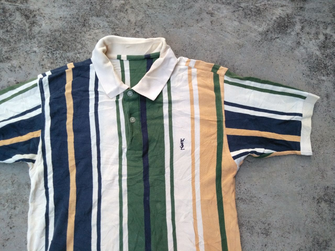 Yves Saint Laurent 🔥 Polo Yves Saint Lauren YSL Size US L / EU 52-54 / 3 - 2 Thumbnail
