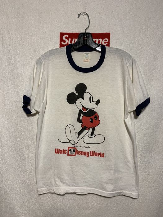 Vintage 80s Vintage Disney Mickey Mouse Tropix Tog Ringer Tee Shirt ...