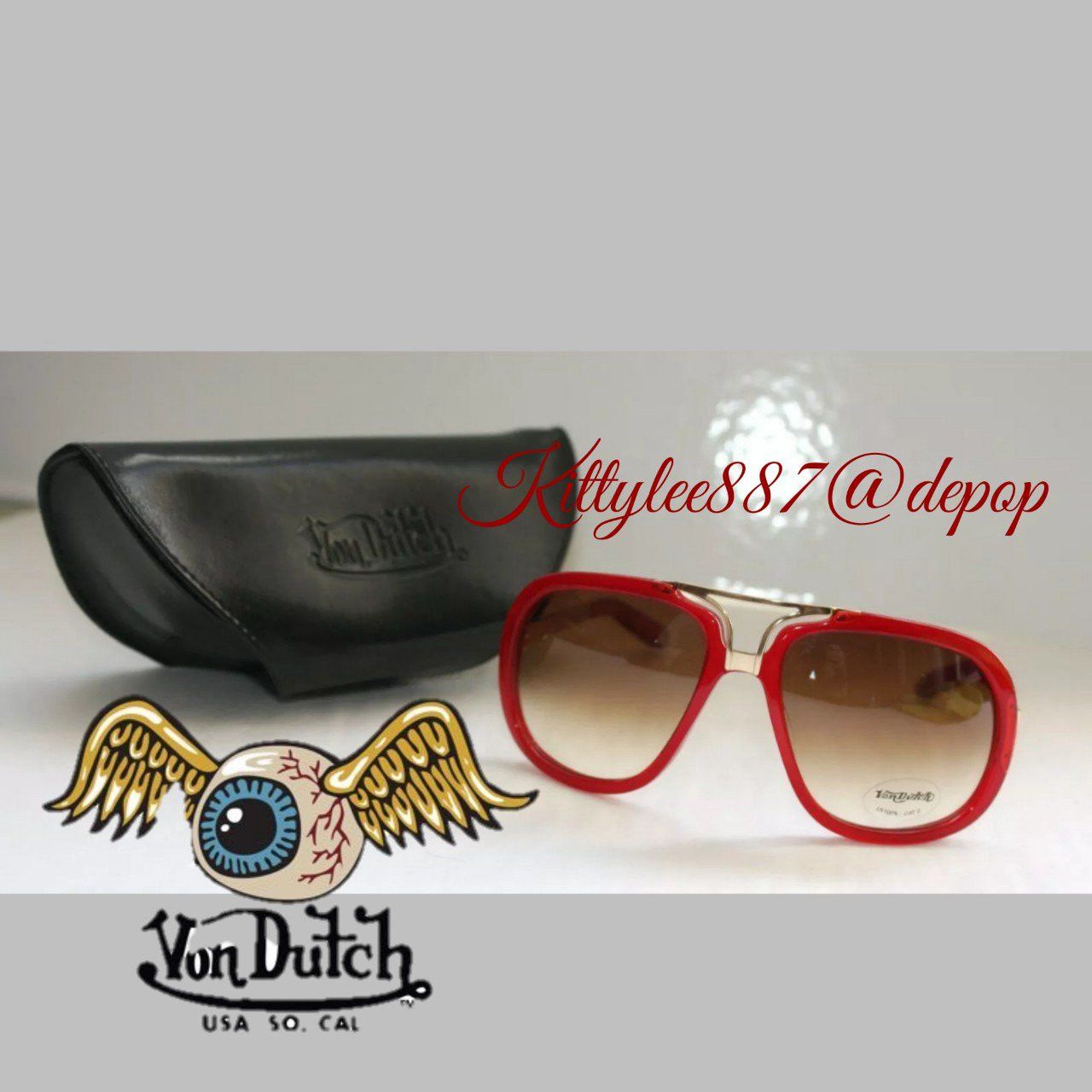 Von Dutch Brand new very rare Vintage Von Dutch sunglasses Grailed